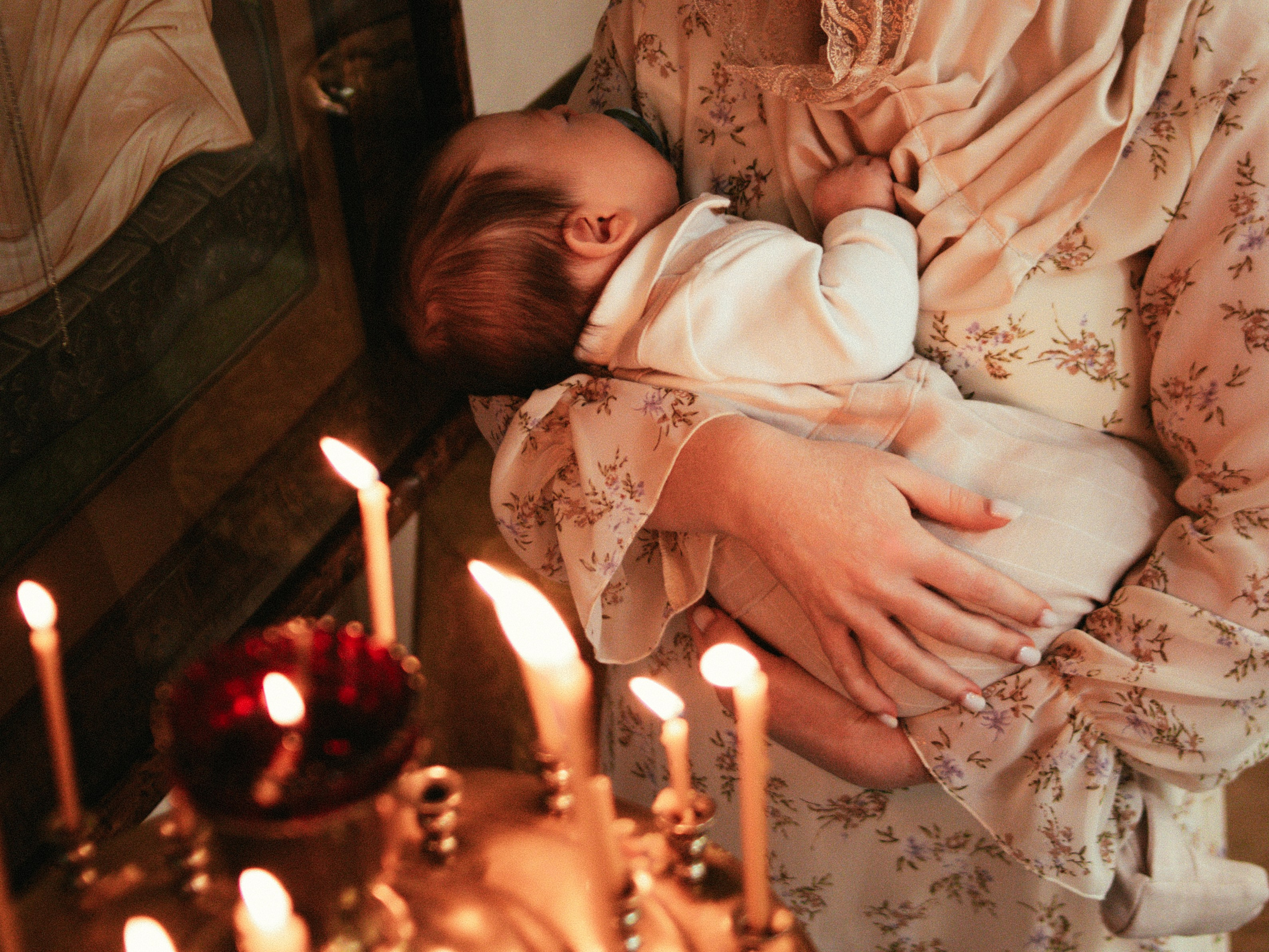 Таинство крещения. Портретный фотограф Алексин/Тула/Москва