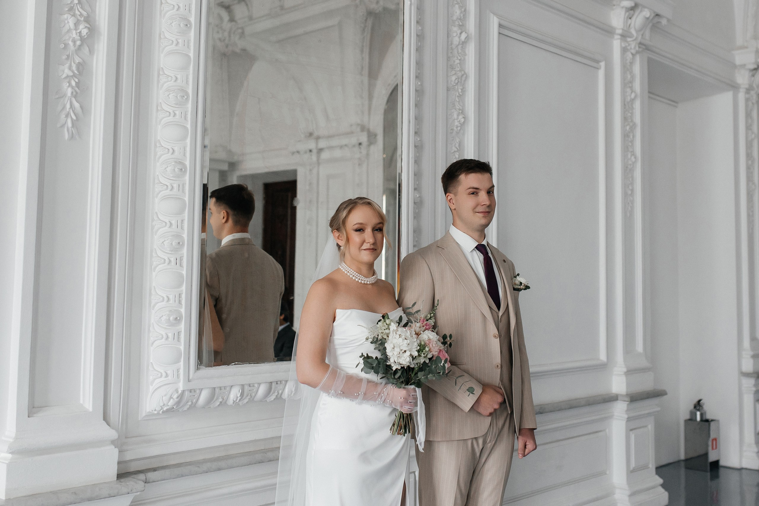 Особняк Спиридонова свадебная фотосессия