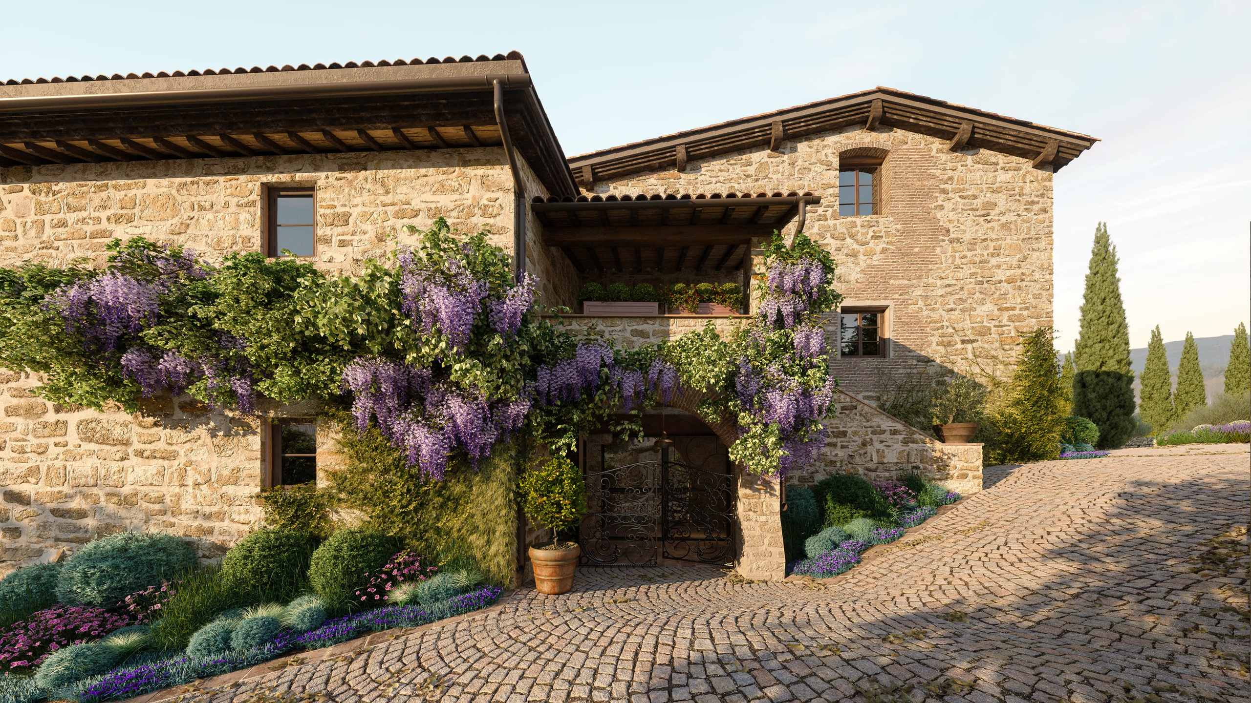 3d Визуализация виллы 