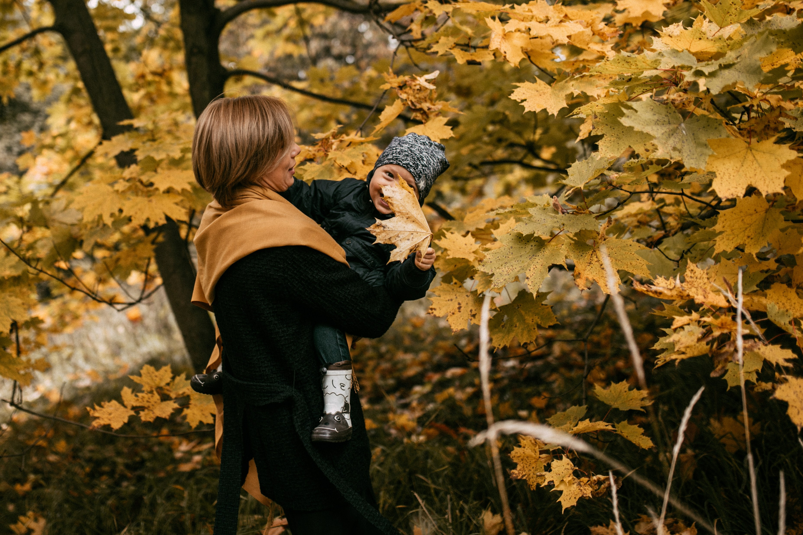 Осенняя семейная фотосъемка. Фотограф Лебедева Наталья