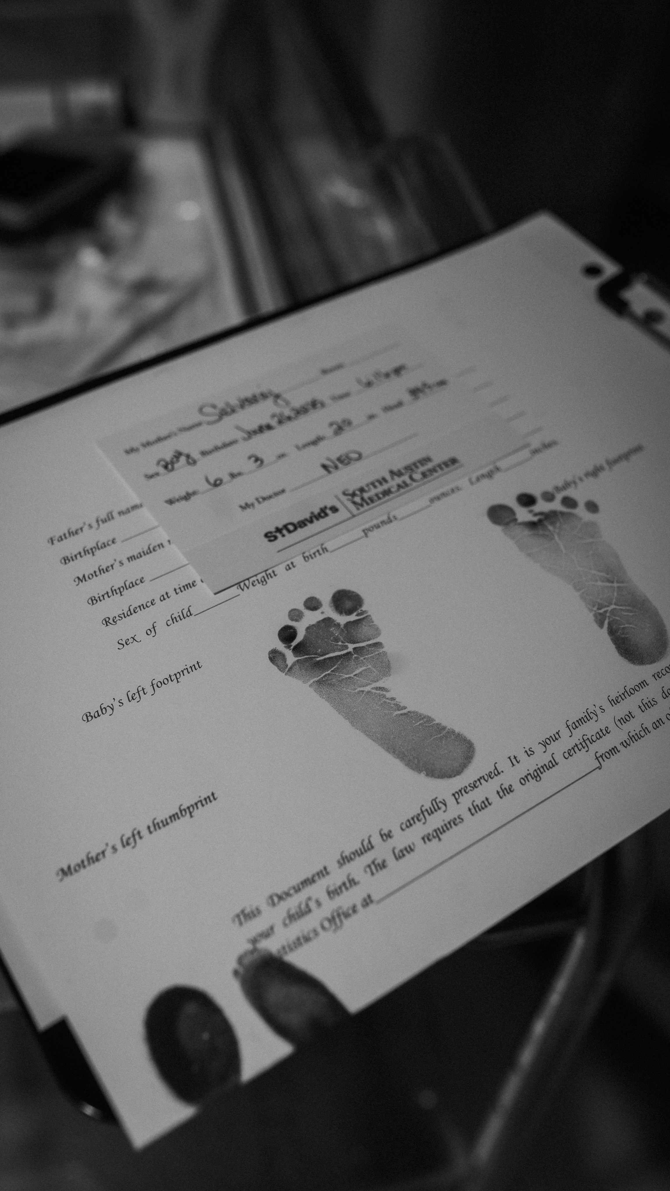 Birth story the little boy