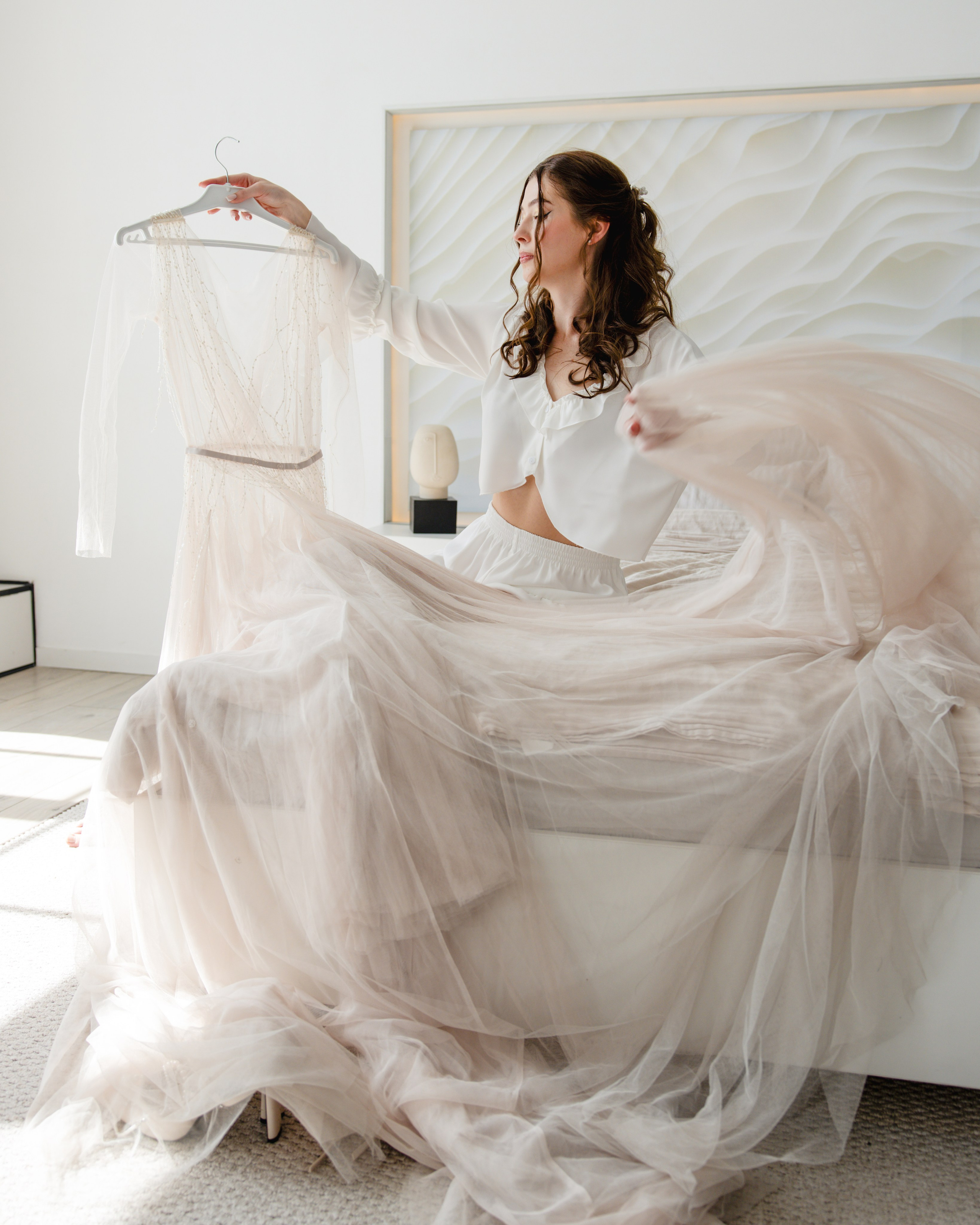 Свадебное утро в отеле. Фотограф в Санкт-Петербурге Вагнер Юлия