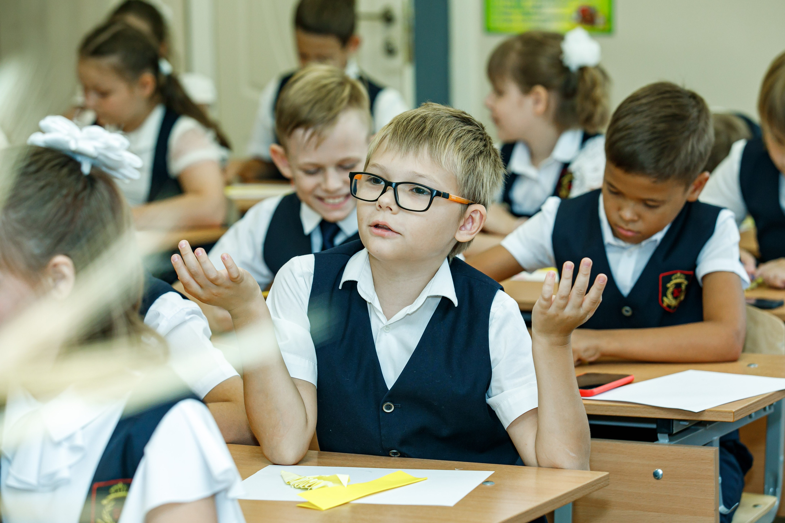 За партой. Семейный фотограф в Краснодаре