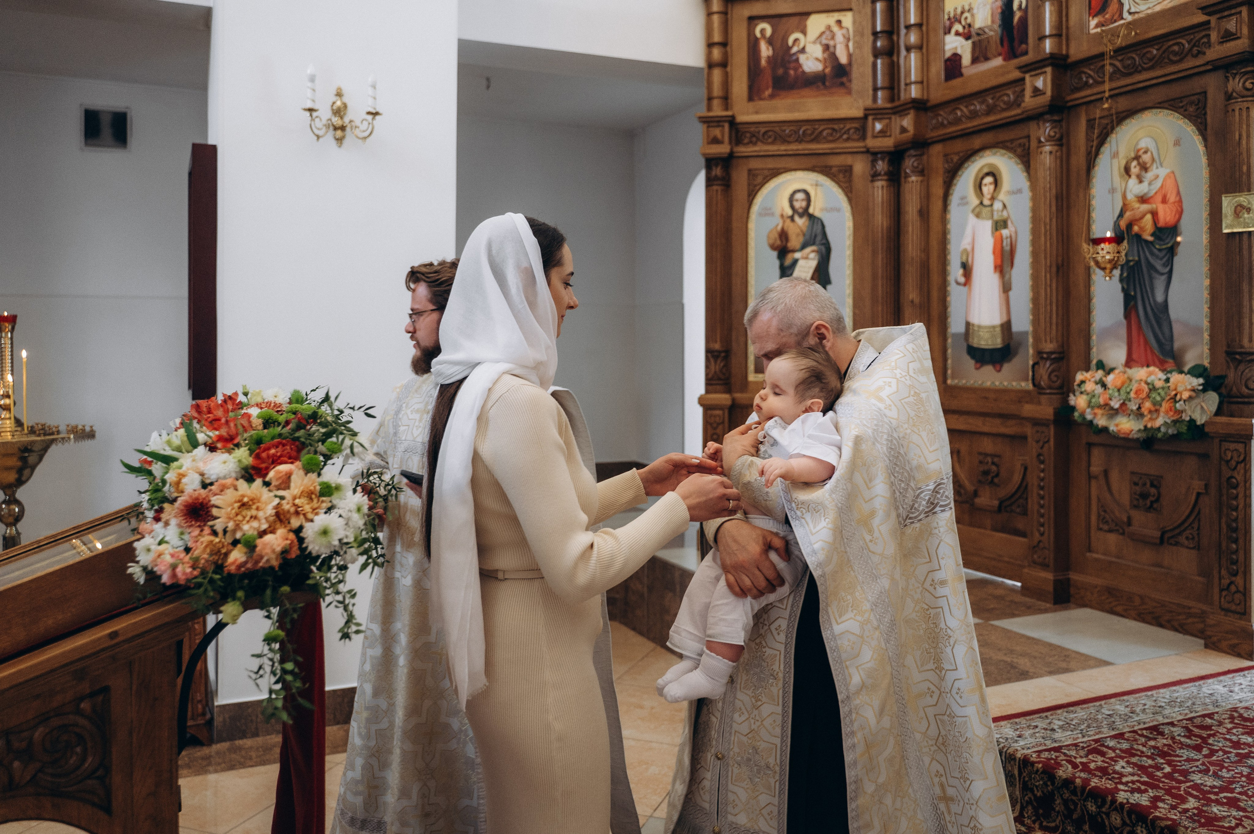 Крещение Мирона (Храм Преображения Господня). Семейный фотограф в Минске Дарья Дреко