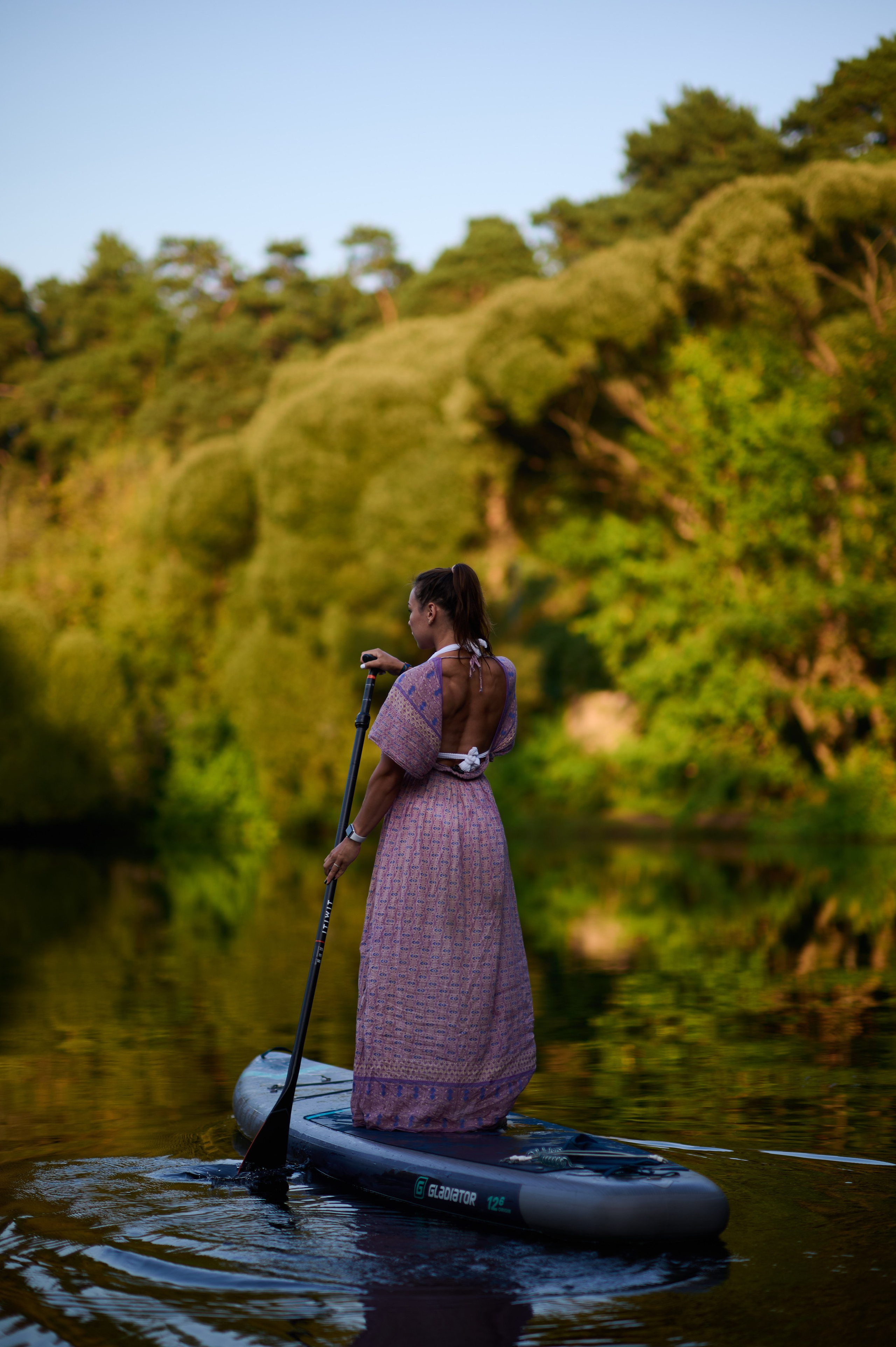 Илона. Фотосъемки на сапах, Москва. Сплавы на сапах