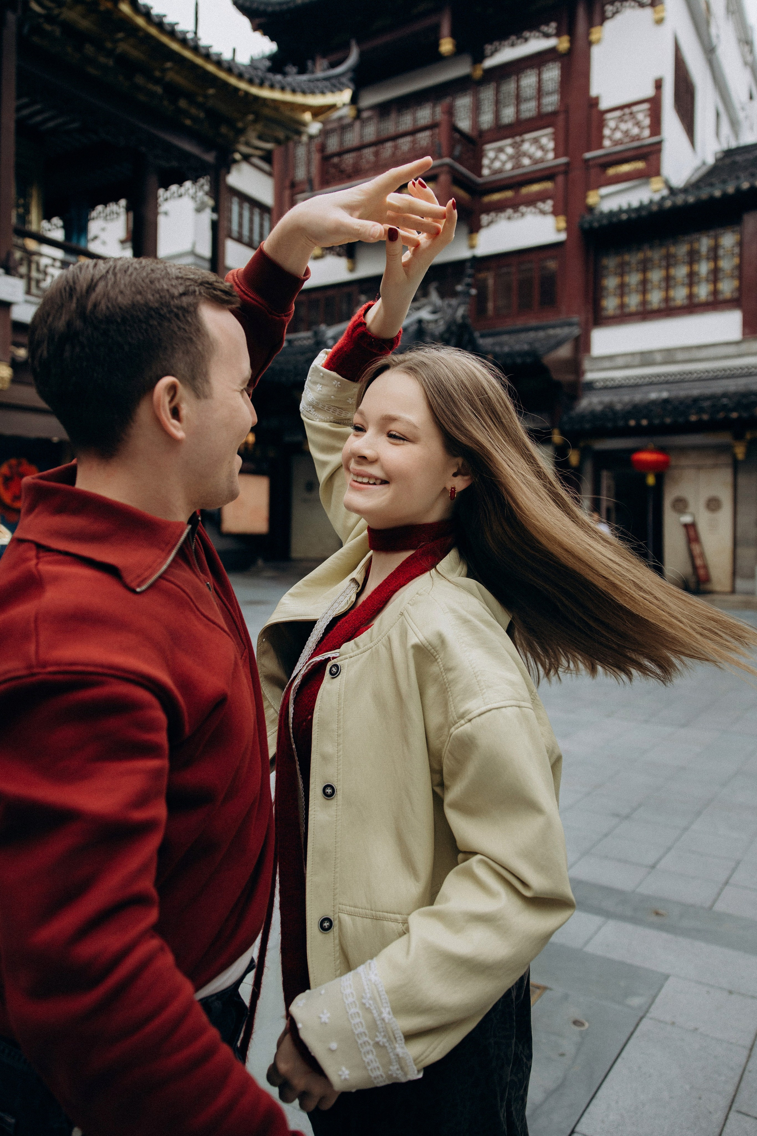 Вдвоем. Семейный фотограф в городе Шанхай | Акулова Наталья