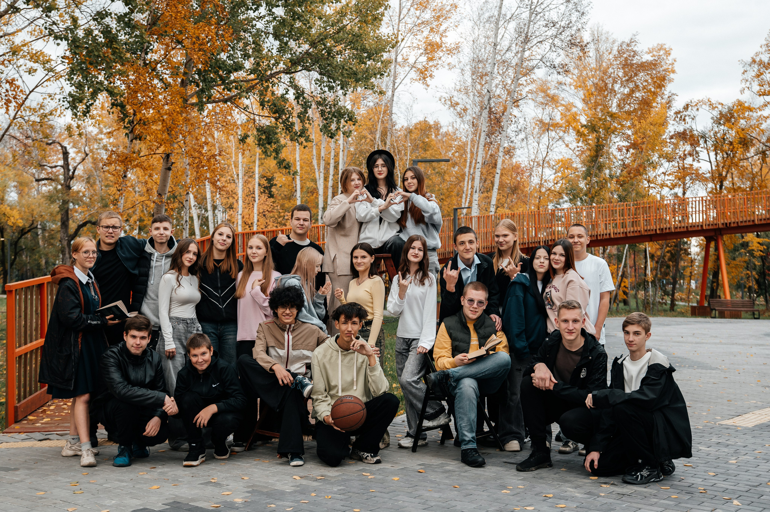 «Осень в парке». Школьный фотограф в Свободном Анастасия Косицына
