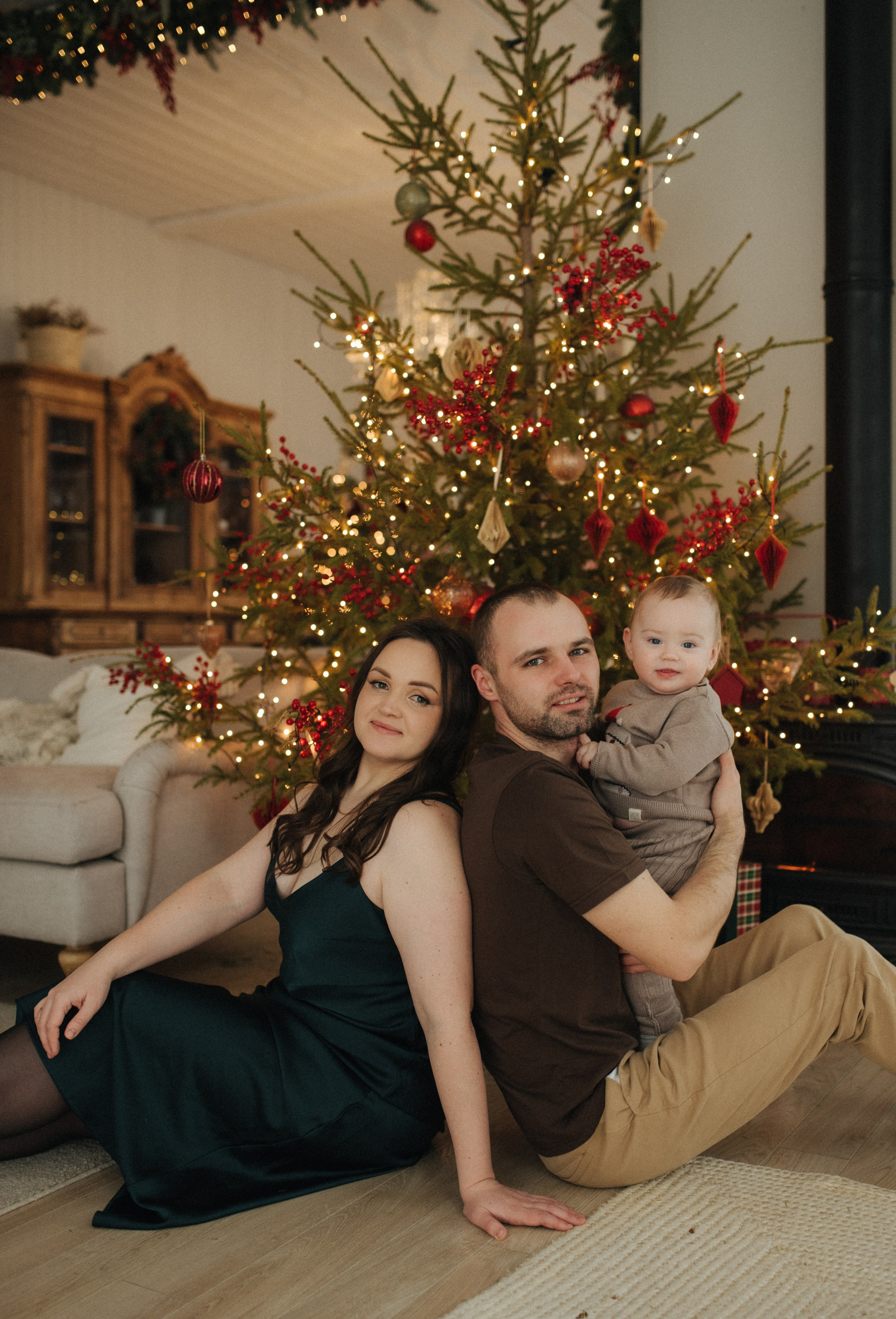 Новогодняя в студии. Фотограф в Санкт-Петребурге и в Великих Луках Волченкова Екатерина