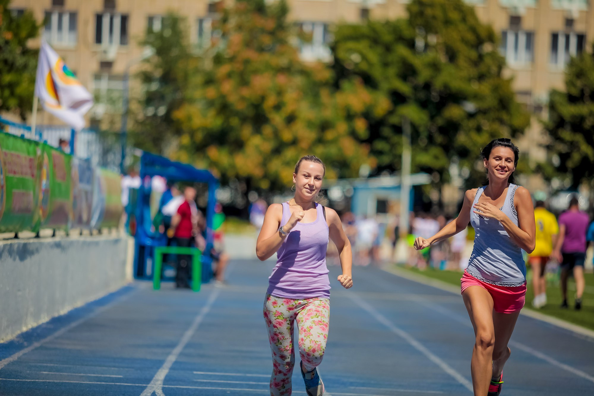 День Физкульт. Максим Матвийченко и Виктория Басова профессионалы своего дела
