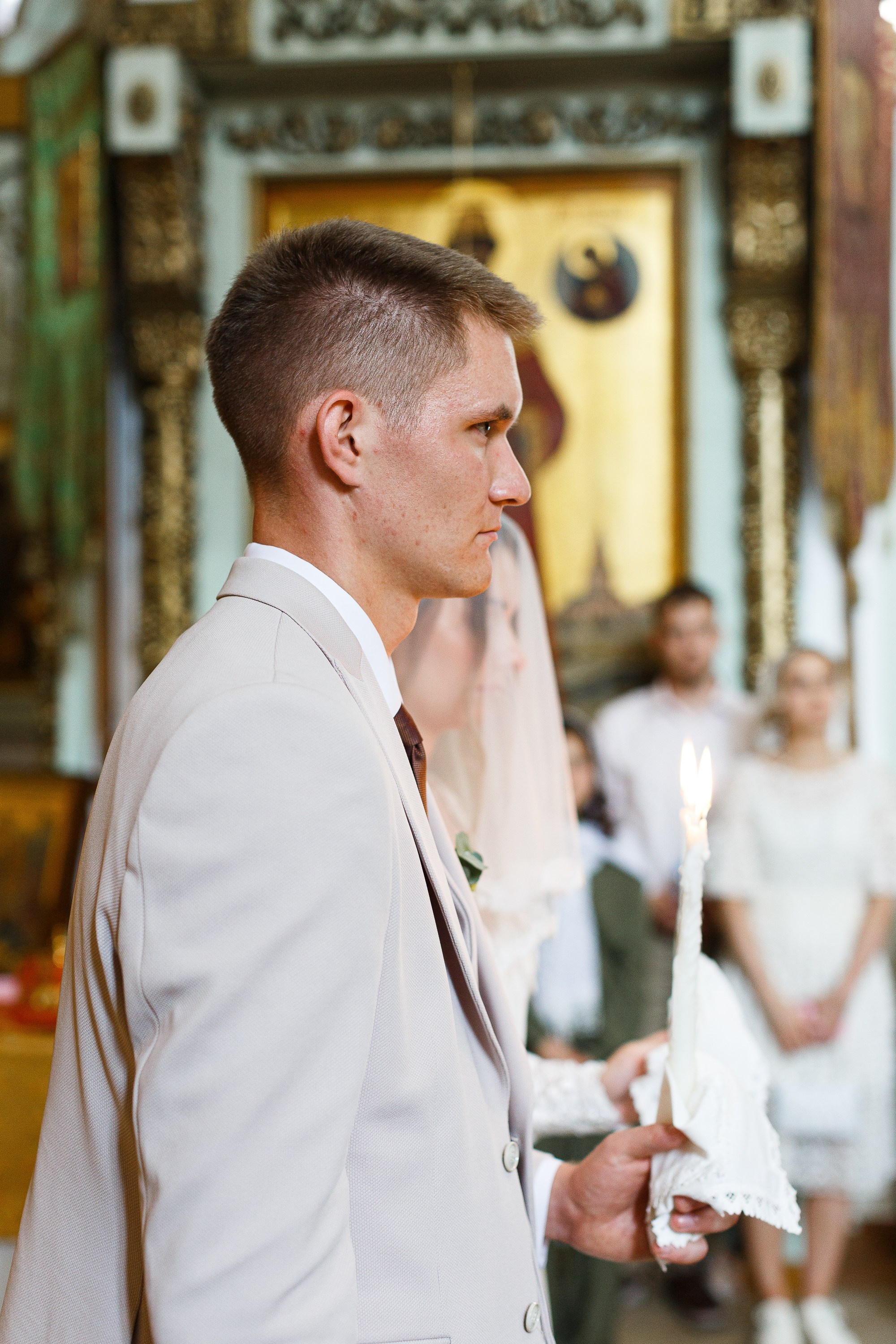 Венчание в храме Живоначальной Троицы на Шаболовке