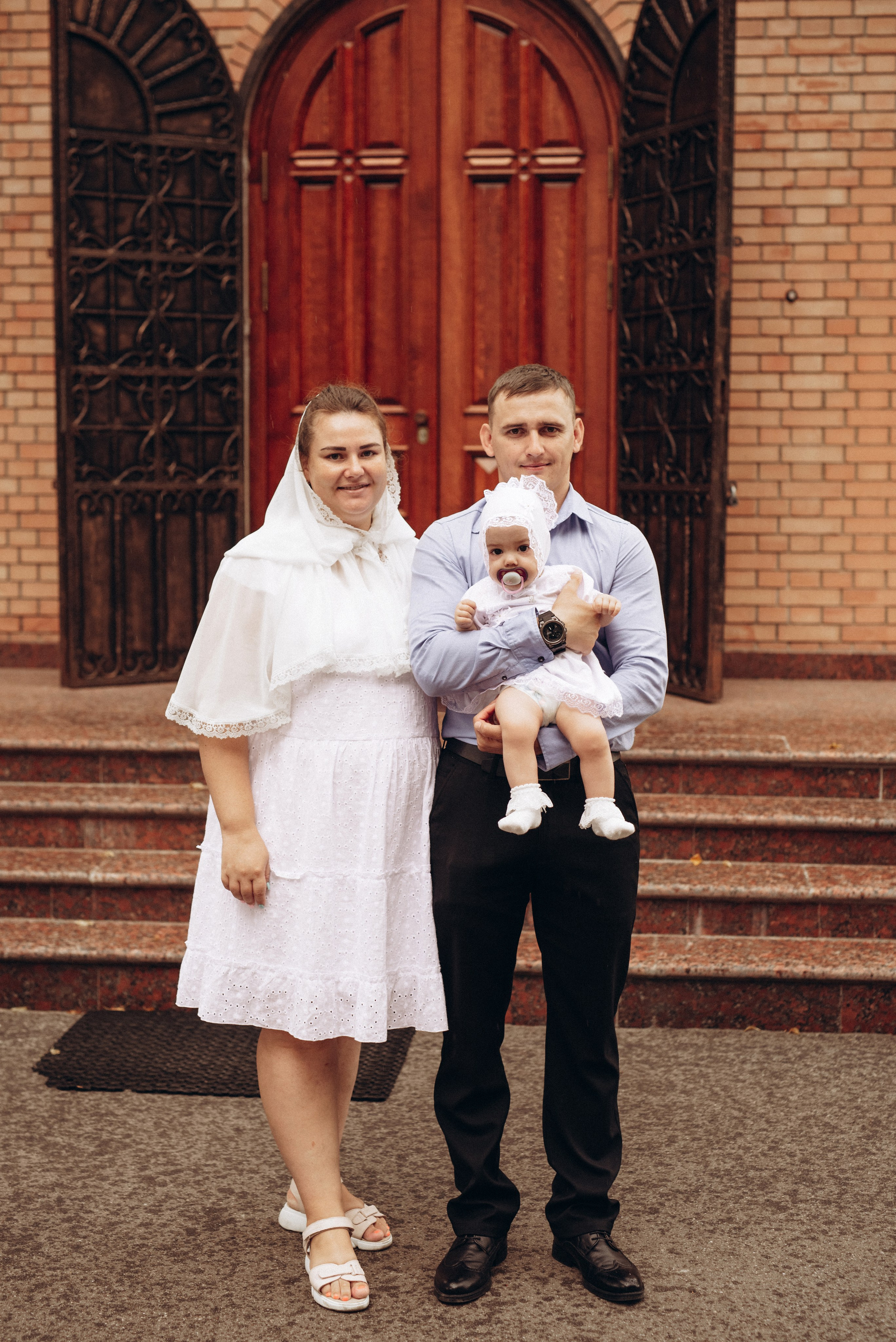 Крещение Ксении и Елизаветы. Фотограф новорождённых и семейный фотограф в Иваново Любовь Капранова