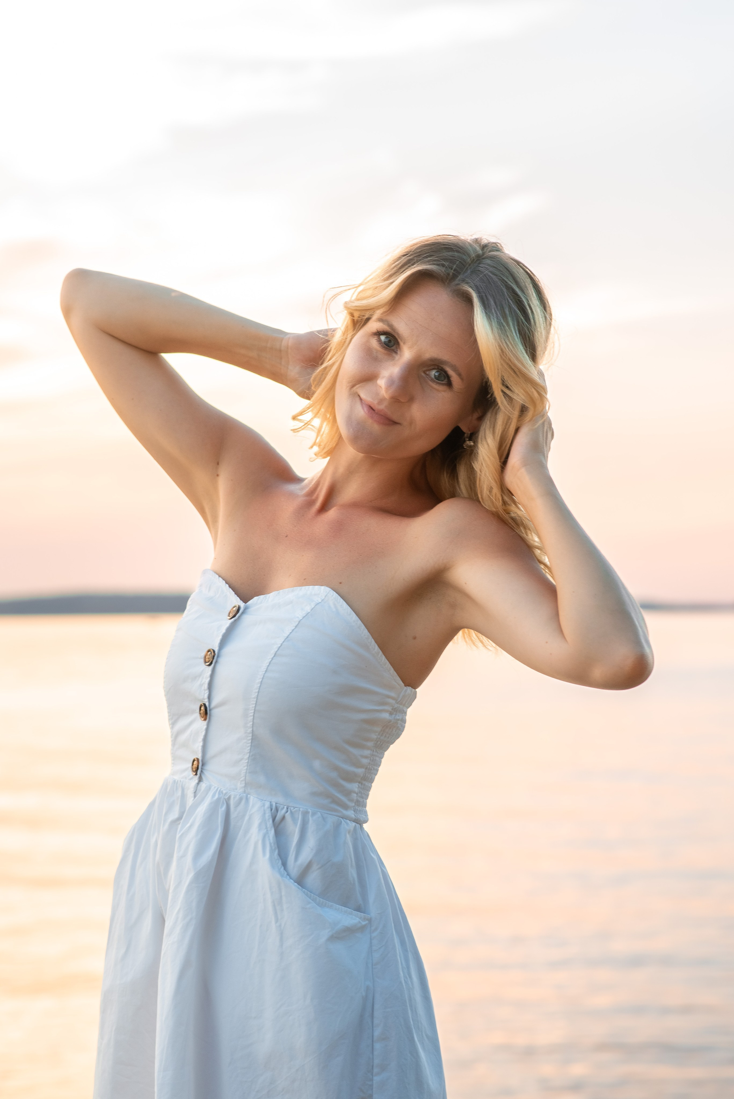 Татьяна на Минском море. Семейный фотограф на выписку из роддома и крещение Минск Настя Гришук