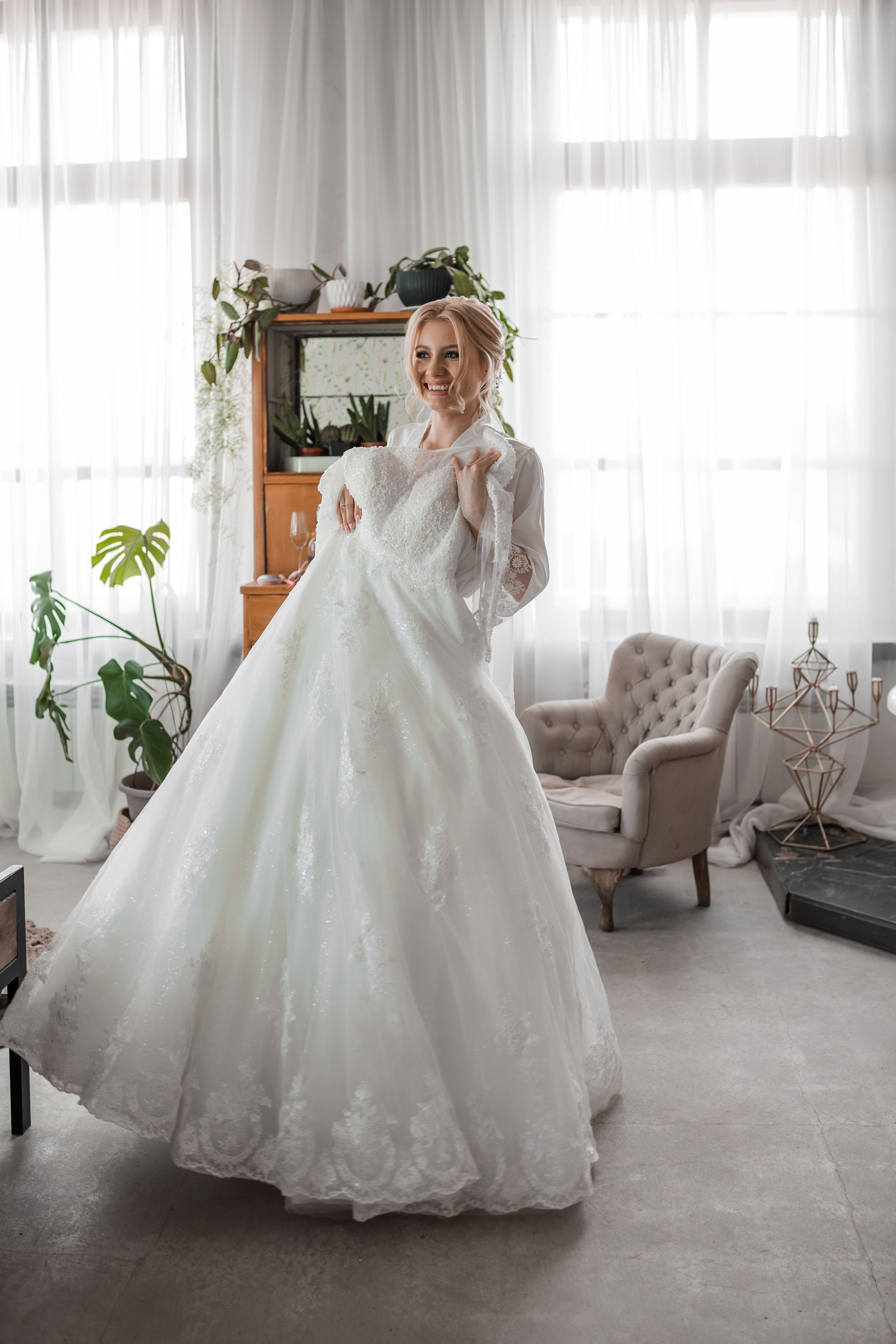 Утро невесты Анастасии. Свадебный фотограф Татьяна Фот