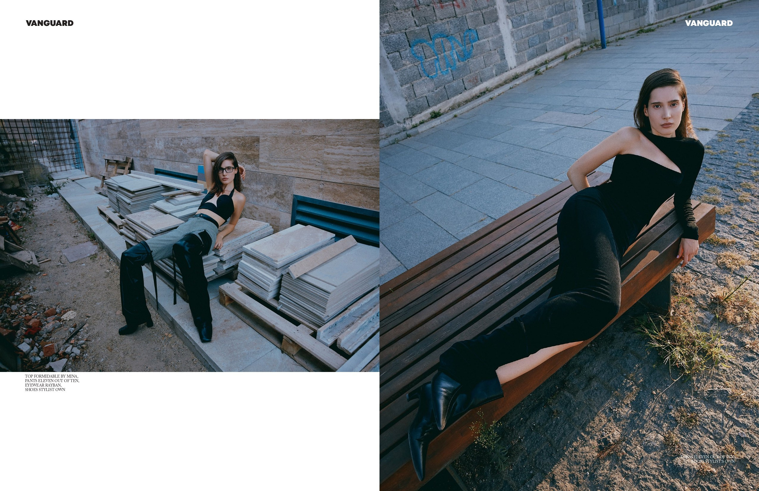 Vanguard Magazine. Retoucher