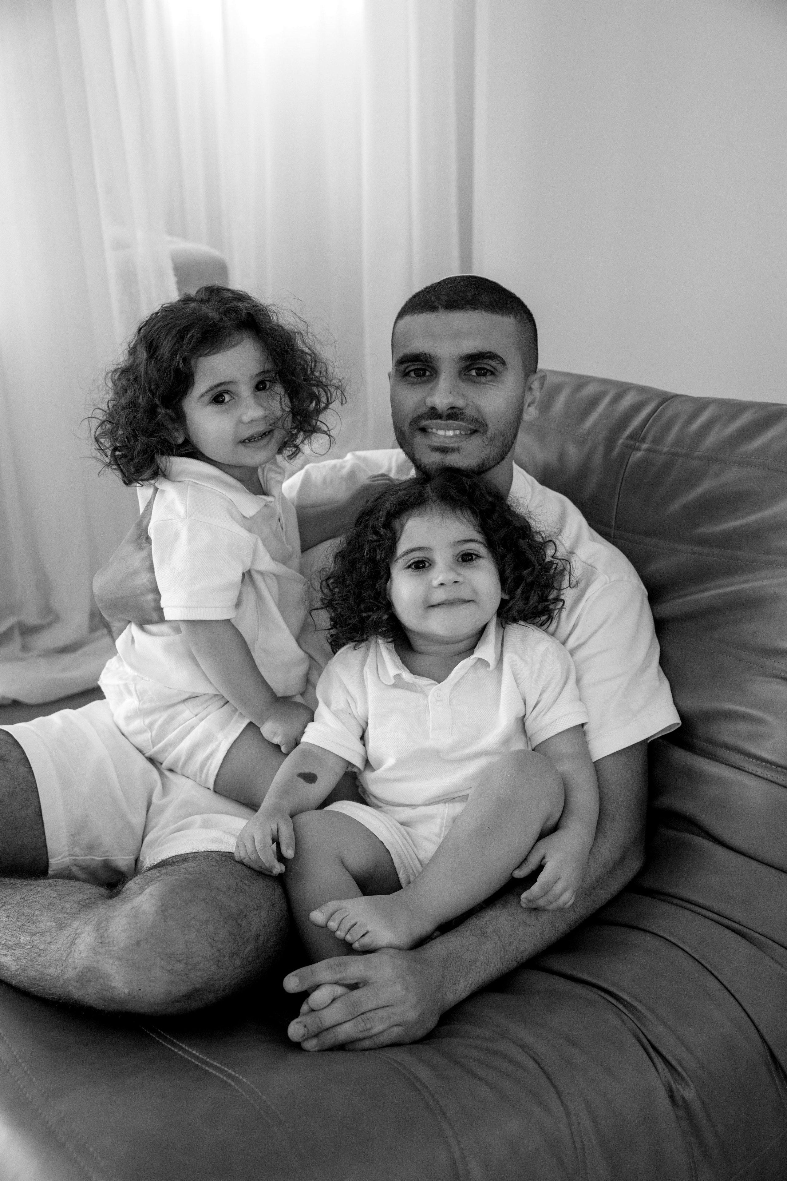 Family photoshoot inside the studio in Hadera. Wedding and family photographer