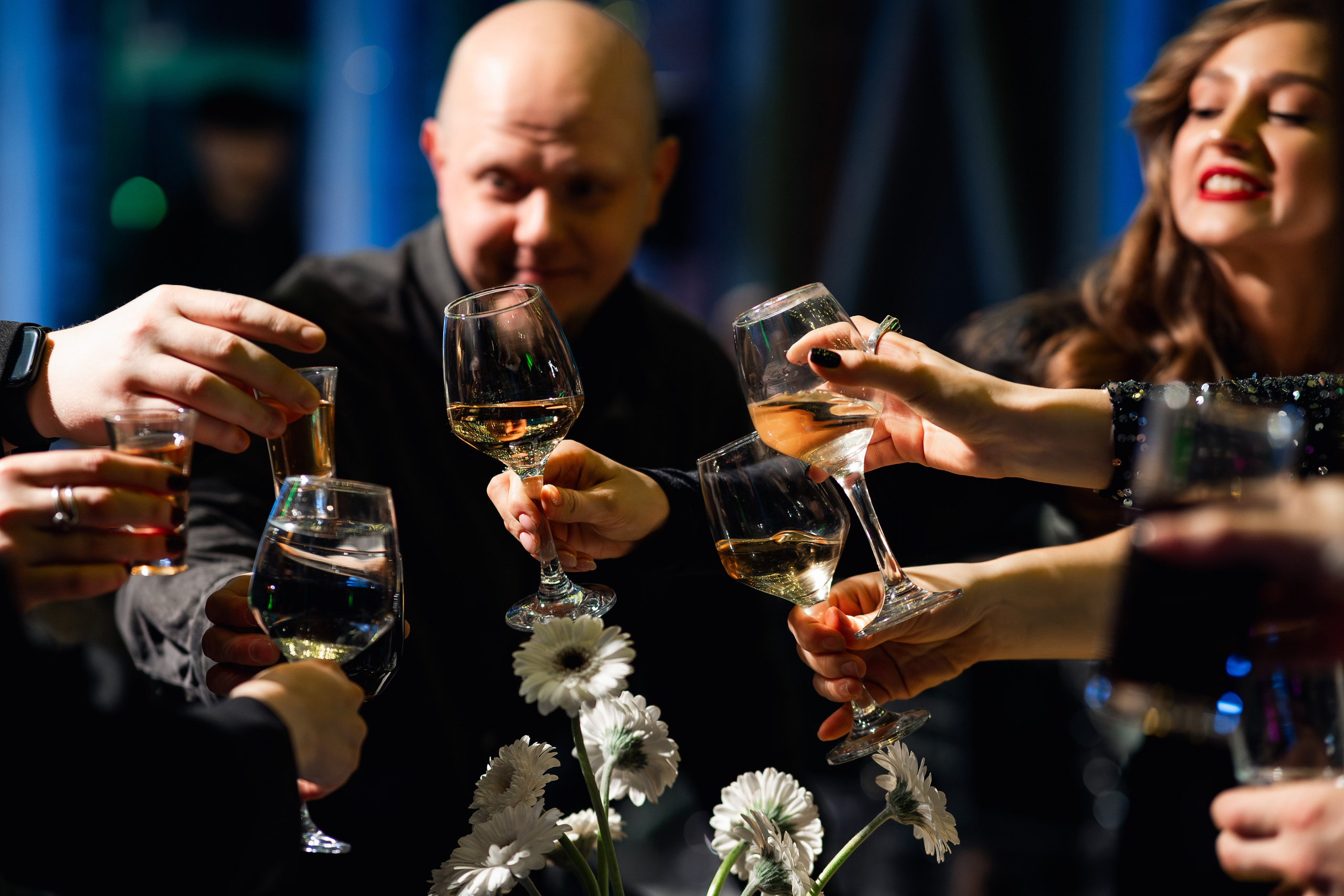 Свадебный банкет. Свадебный фотограф Москва и МО