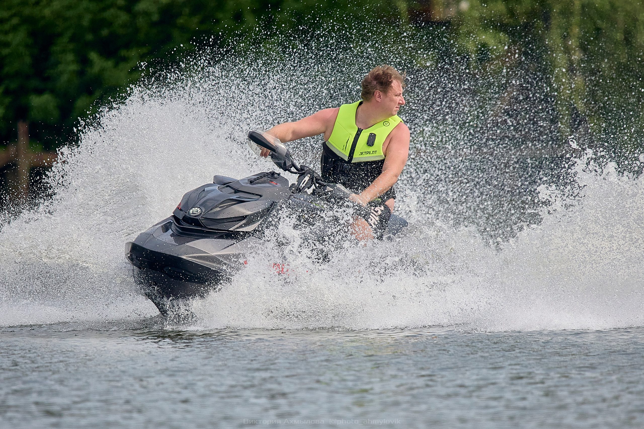 Аквабайки на Северке. Виктория Ахмылова. Фотограф в Москве