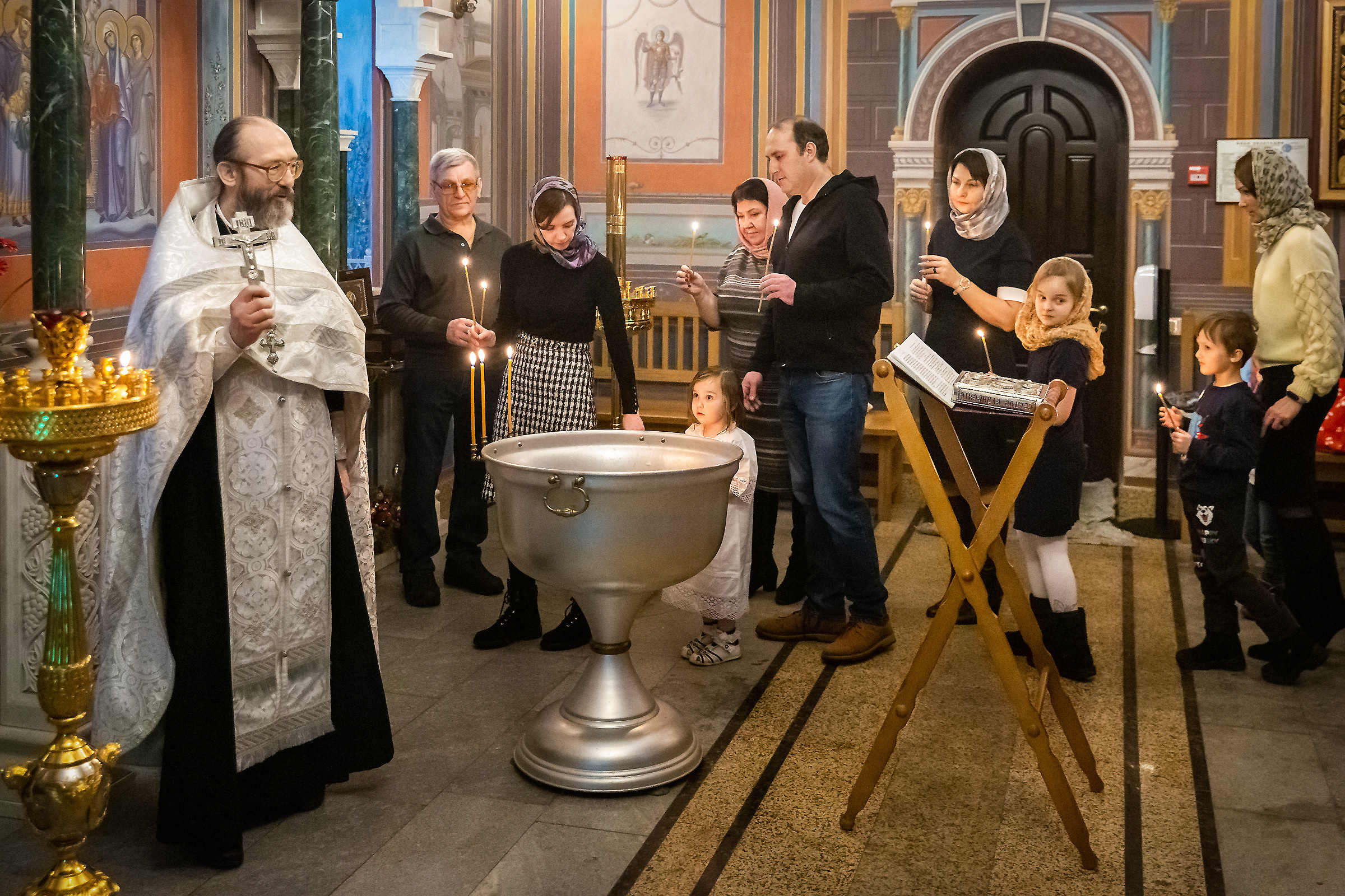 Крещение. Свадебные фотографы в Москве: Денис и Елена Пройдовы