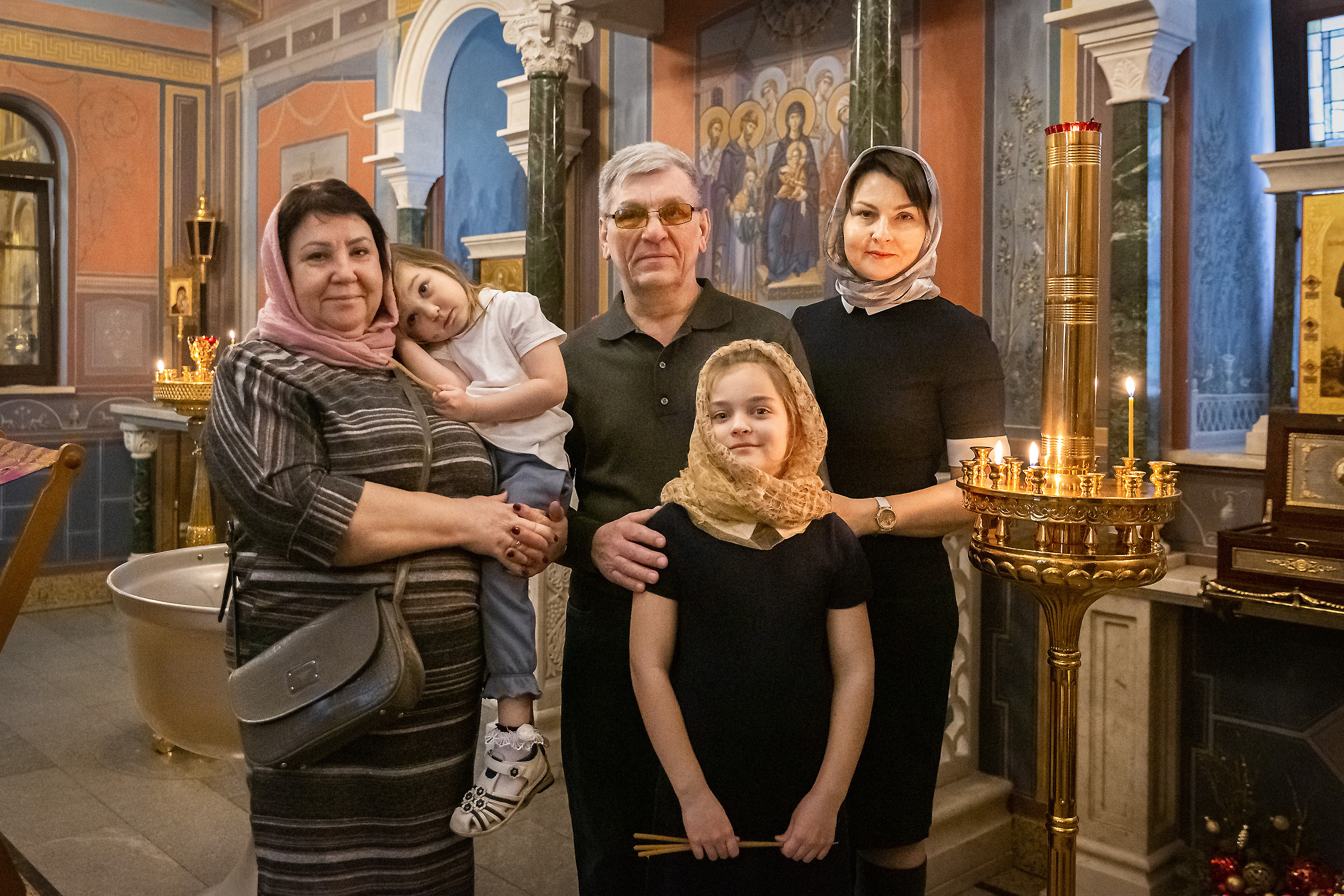 Крещение. Свадебные фотографы в Москве: Денис и Елена Пройдовы