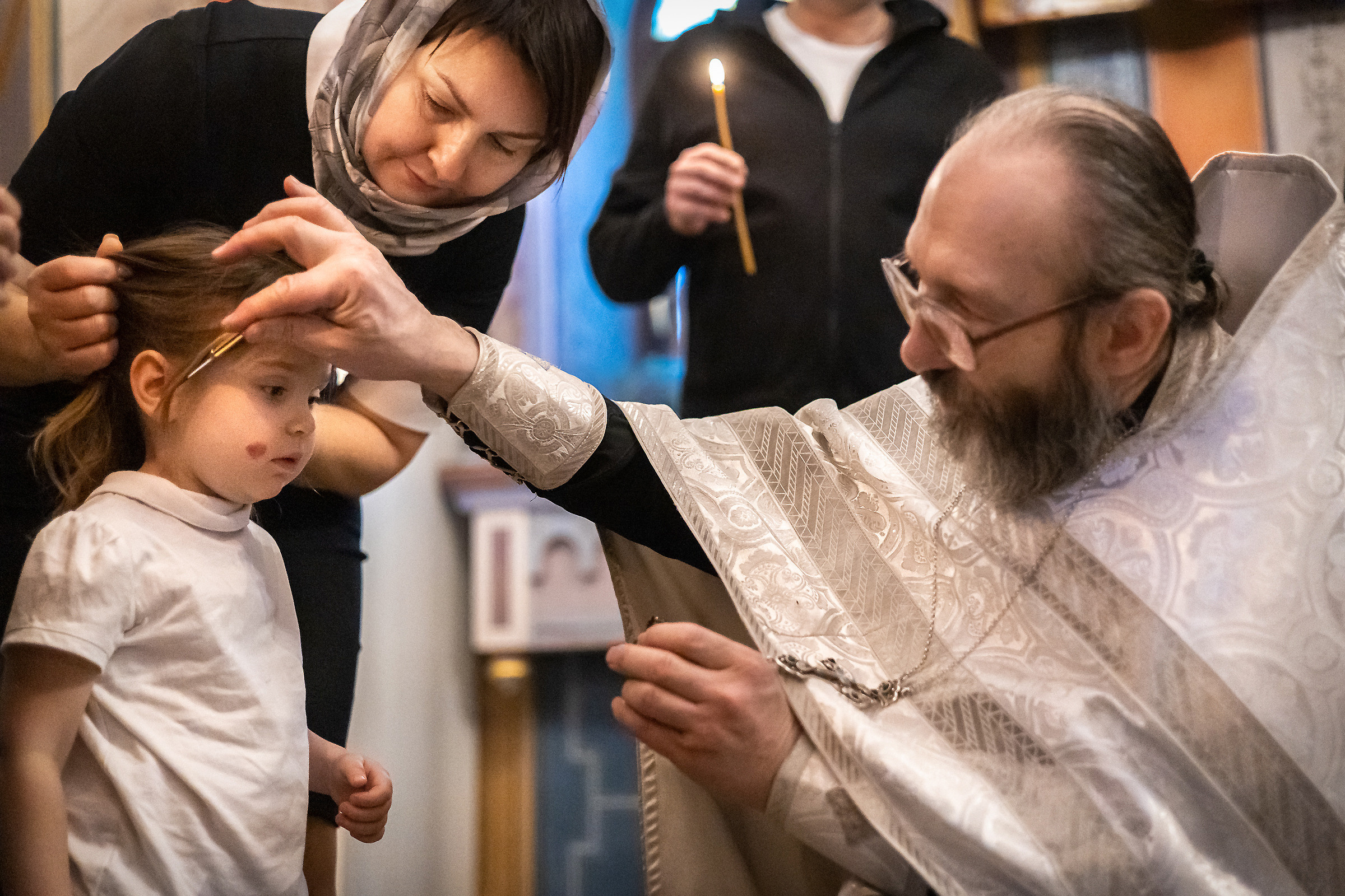 Крещение. Свадебные фотографы в Москве: Денис и Елена Пройдовы