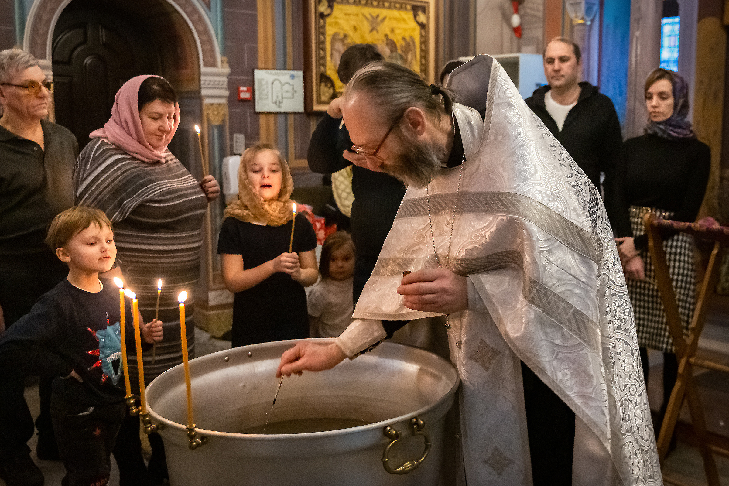 Крещение. Свадебные фотографы в Москве: Денис и Елена Пройдовы