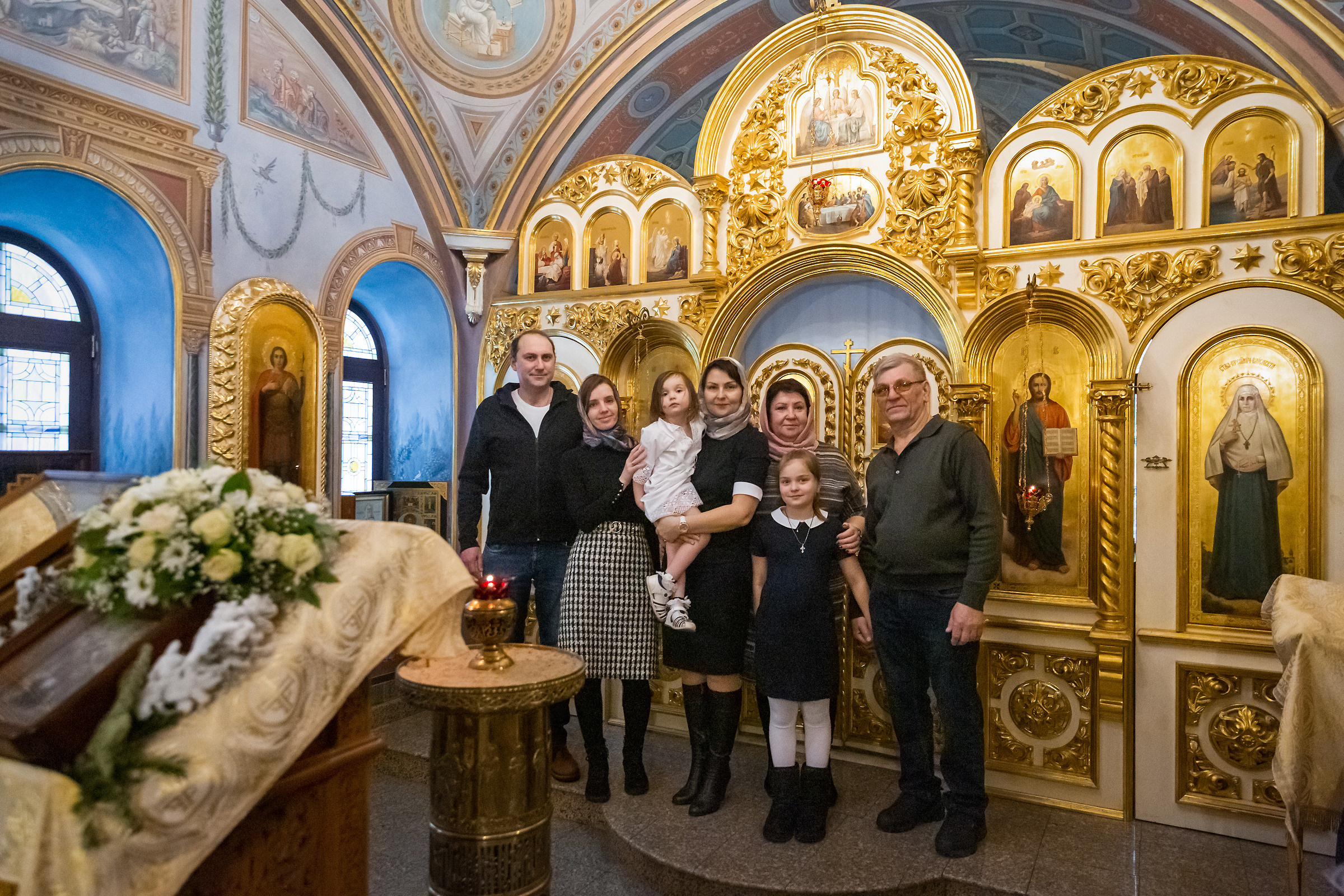 Крещение. Свадебные фотографы в Москве: Денис и Елена Пройдовы