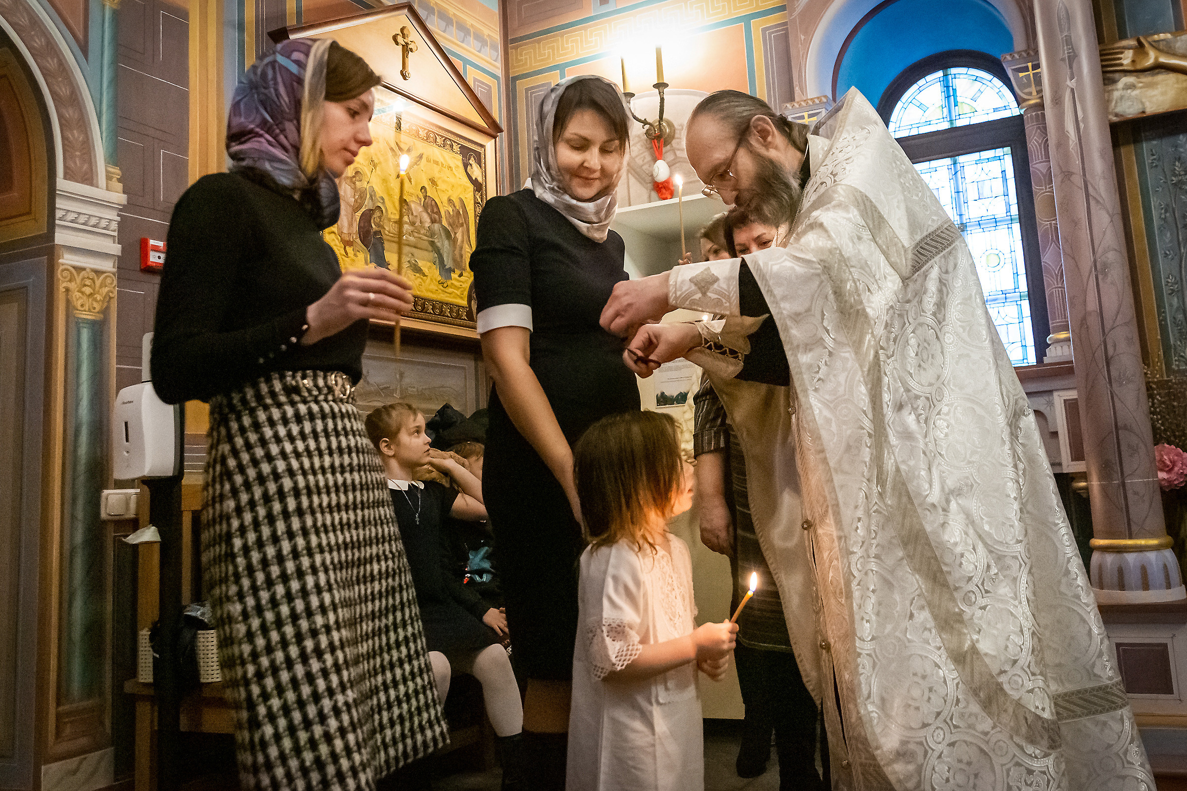 Крещение. Свадебные фотографы в Москве: Денис и Елена Пройдовы