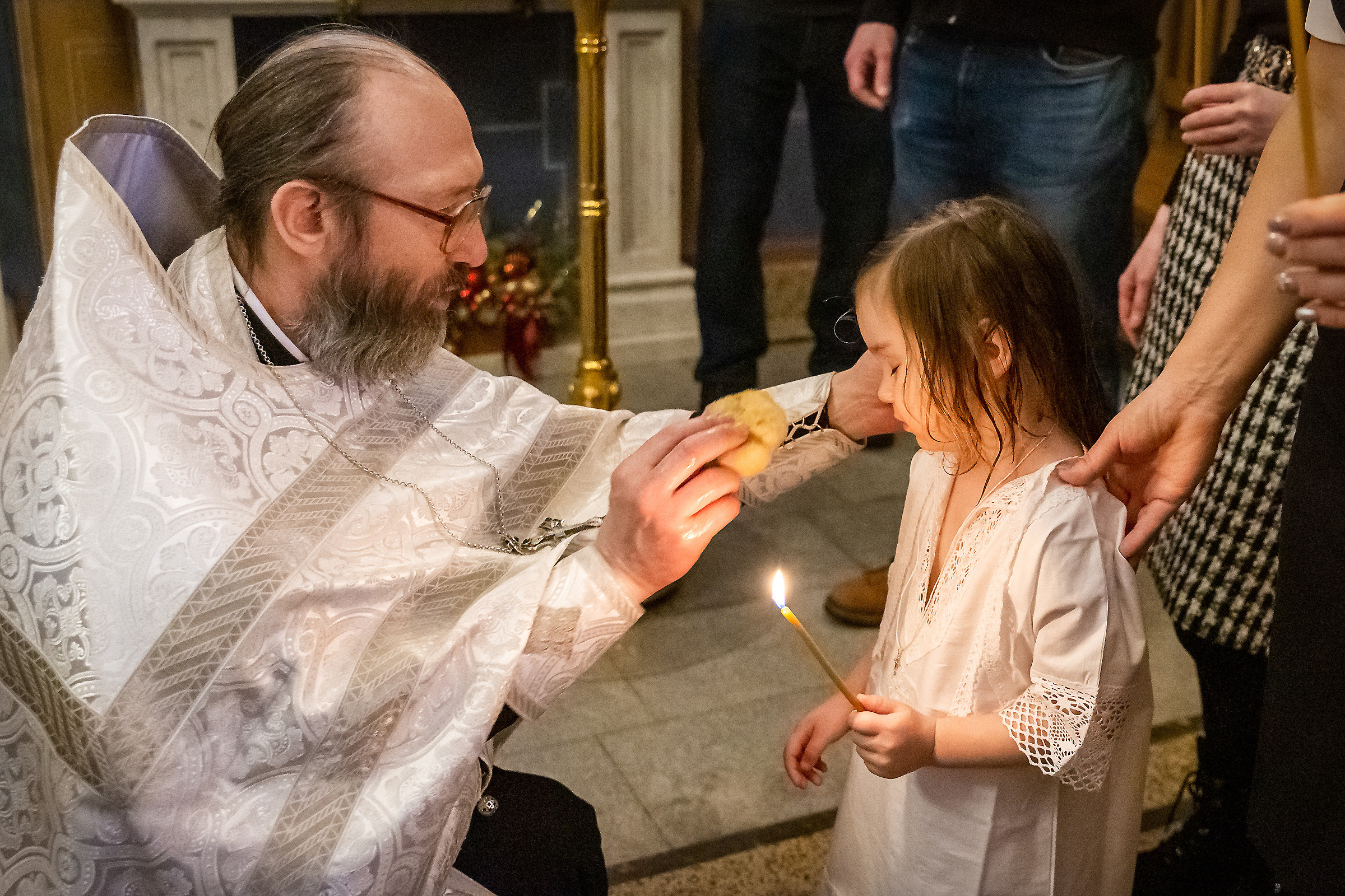 Крещение. Свадебные фотографы в Москве: Денис и Елена Пройдовы