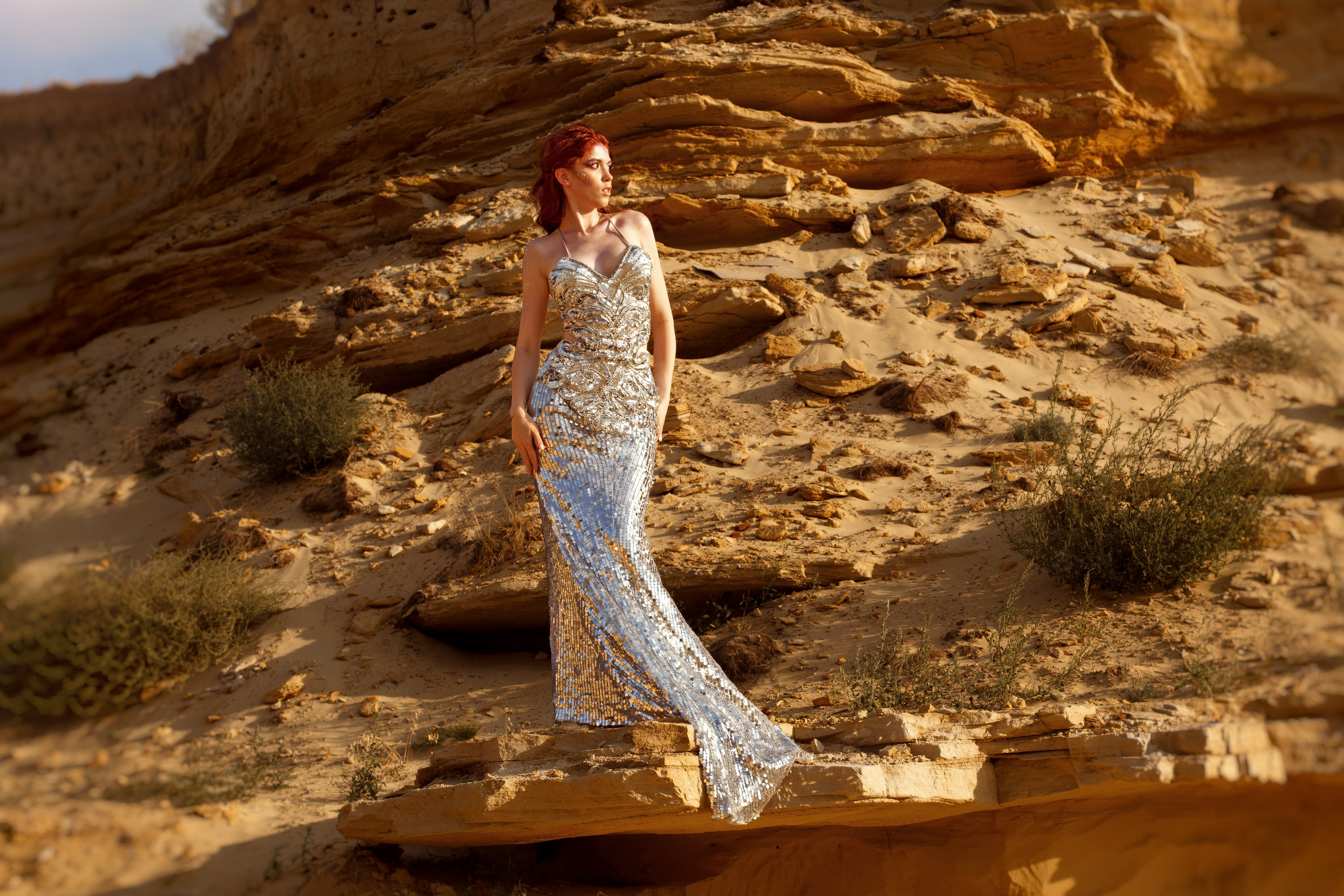 На песчаных барханах. Фотограф Ставрополь Пятигорск Елизавета Дарина