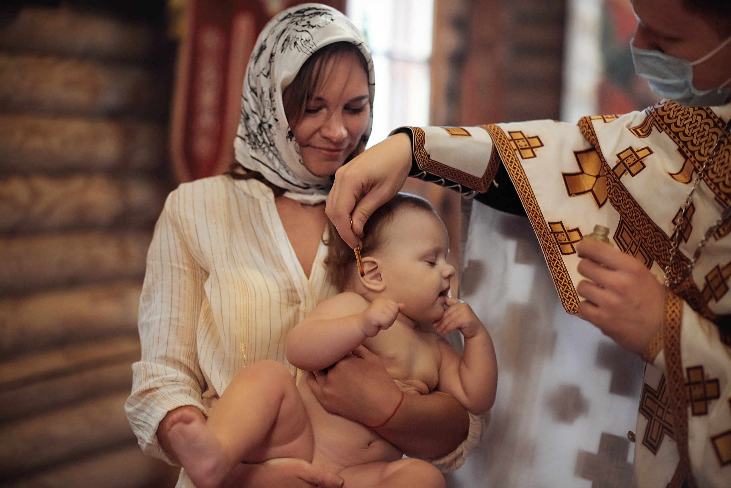 Крещение в Храме Иоанна Воина. Семейный фотограф в Ростове-на-Дону Татьяна Литвинова