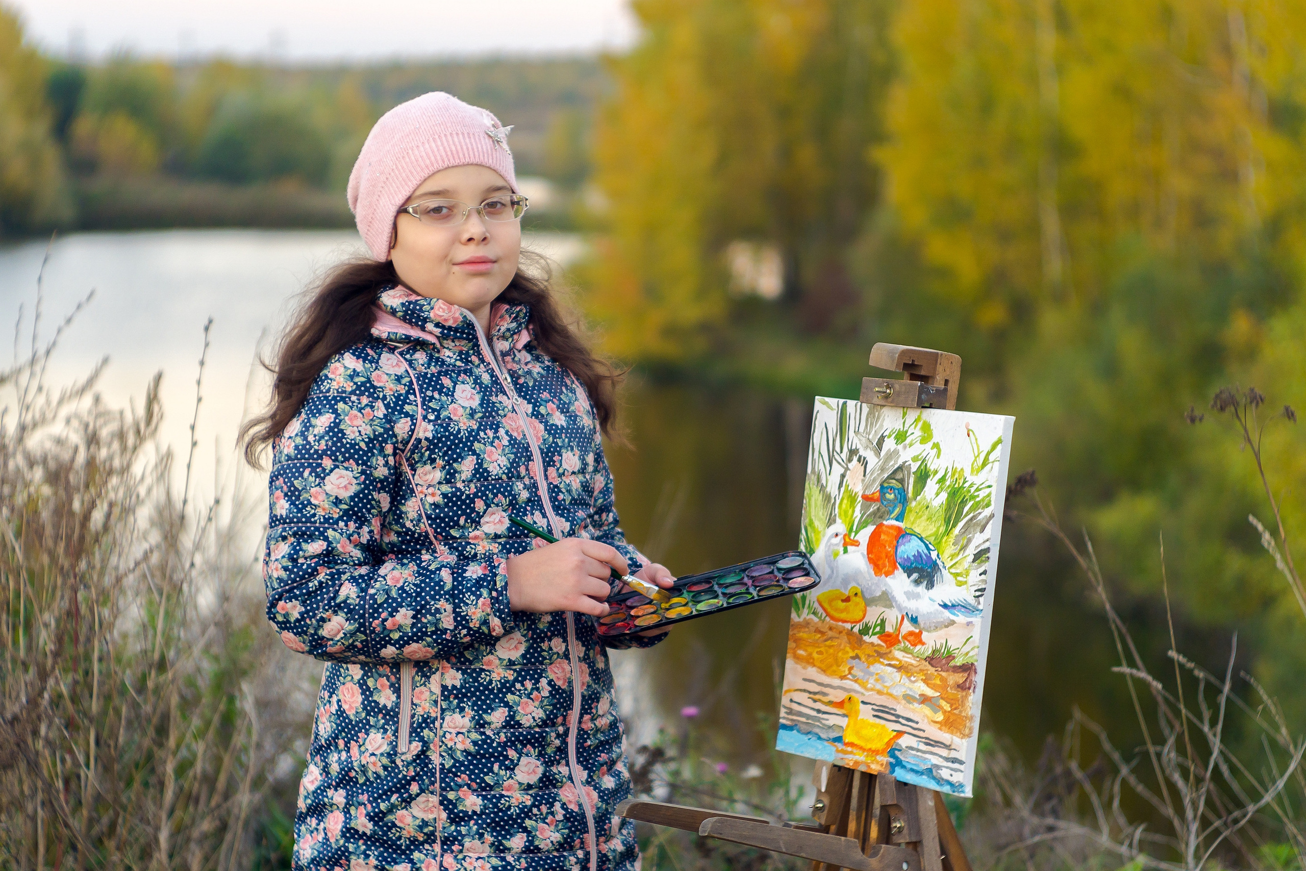 Творческая портретная съемка «Пейзажисты в Басово-Прудном» Sony a6000+Гелиос40). Фотограф в Туле Крупский АнДРей. Фотостудия «КАДР71» в Туле