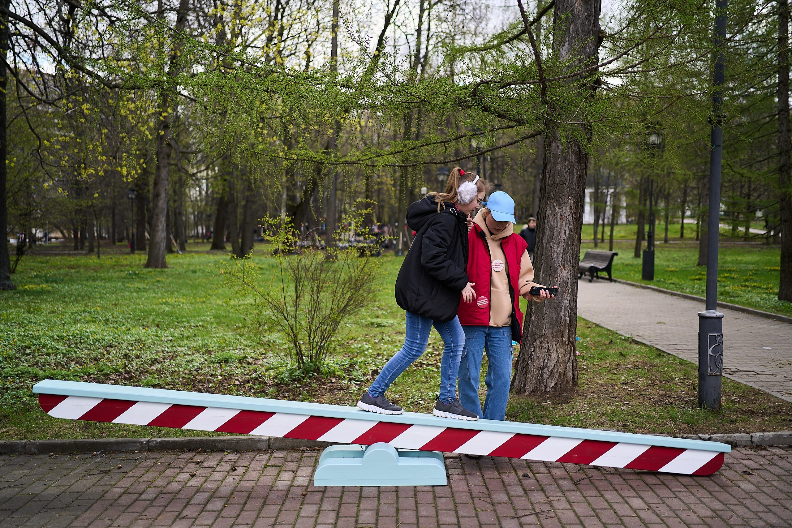 Субботник у Управления делами Мэра и Правительства Москвы. Фотограф и Видеограф в Москве. Олег Корушев