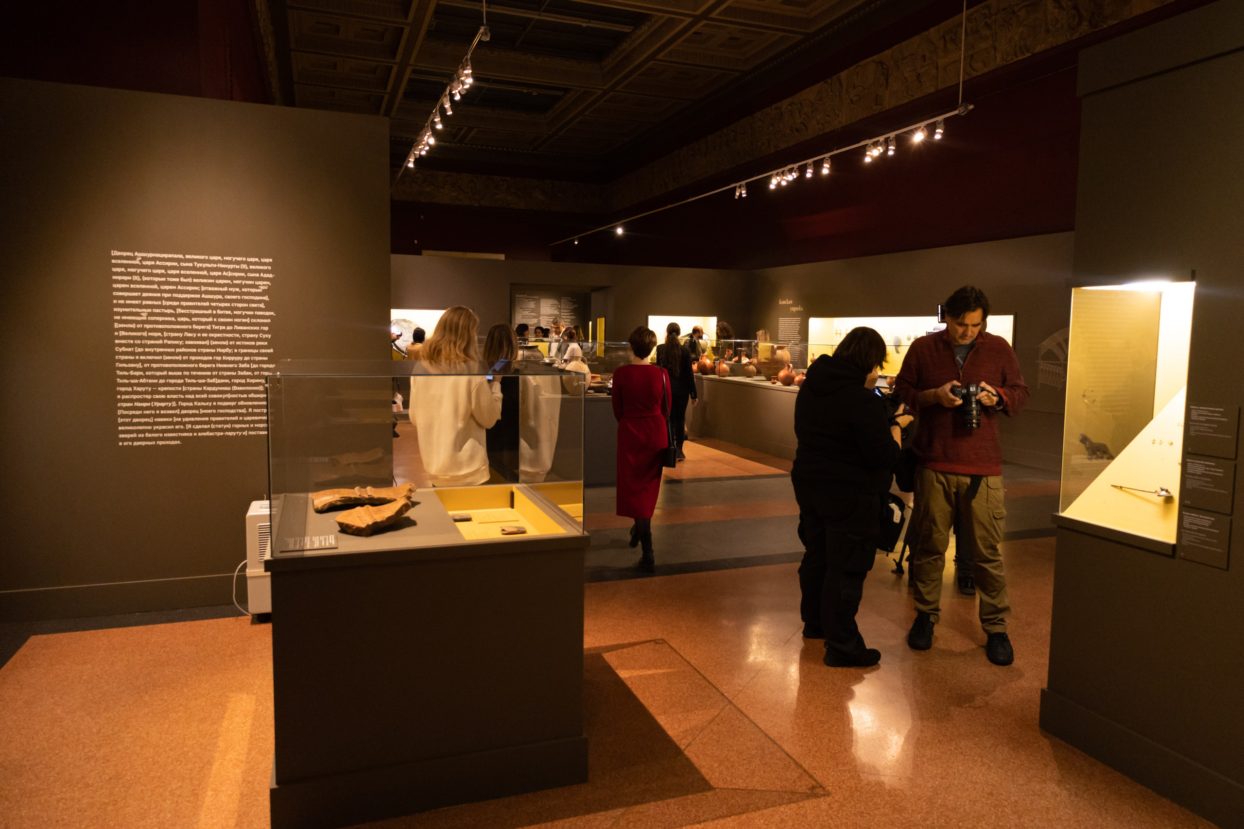 Пушкинский музей: открытие выставки Царству Урарту. Репортажный фотограф видеограф в Москве Ольга Плаксина