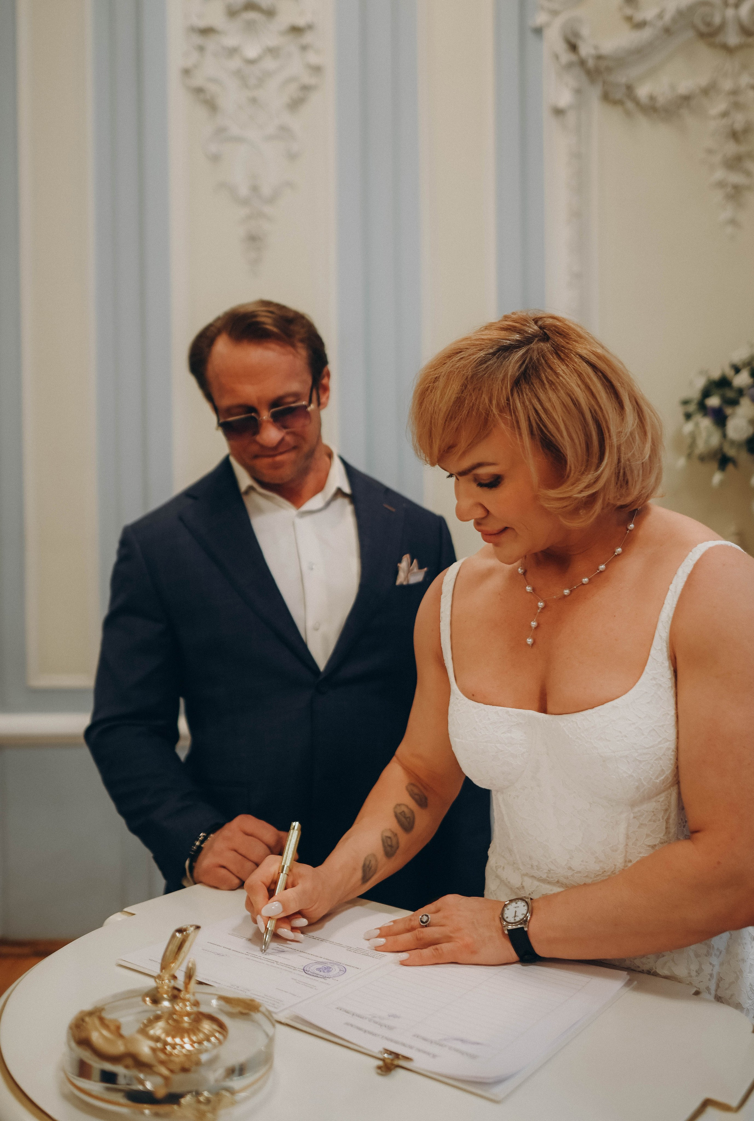 Роспись в ЗАГСе. Евгения и Дмитрий. Семейный и свадебный фотограф в Санкт-Петербурге Яна