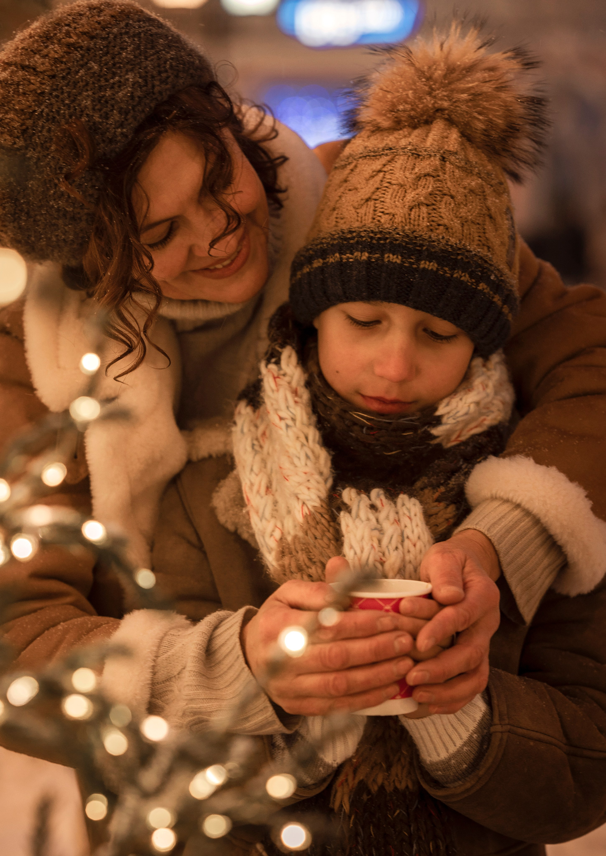 Новогодняя прогулка по Москве. Детский и семейный фотограф