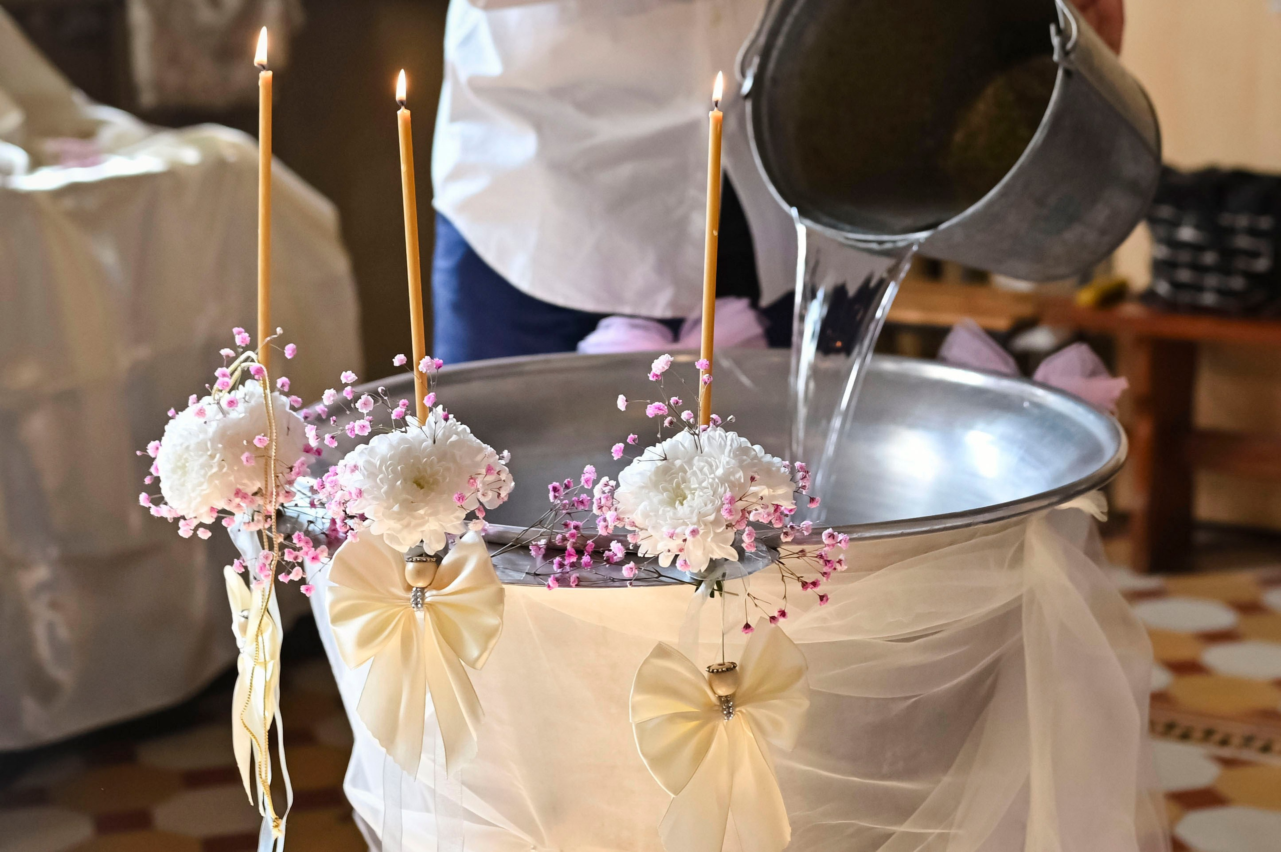 Крещение Эмилии. Семейный фотограф в г. Воскресенск Наталия Молева