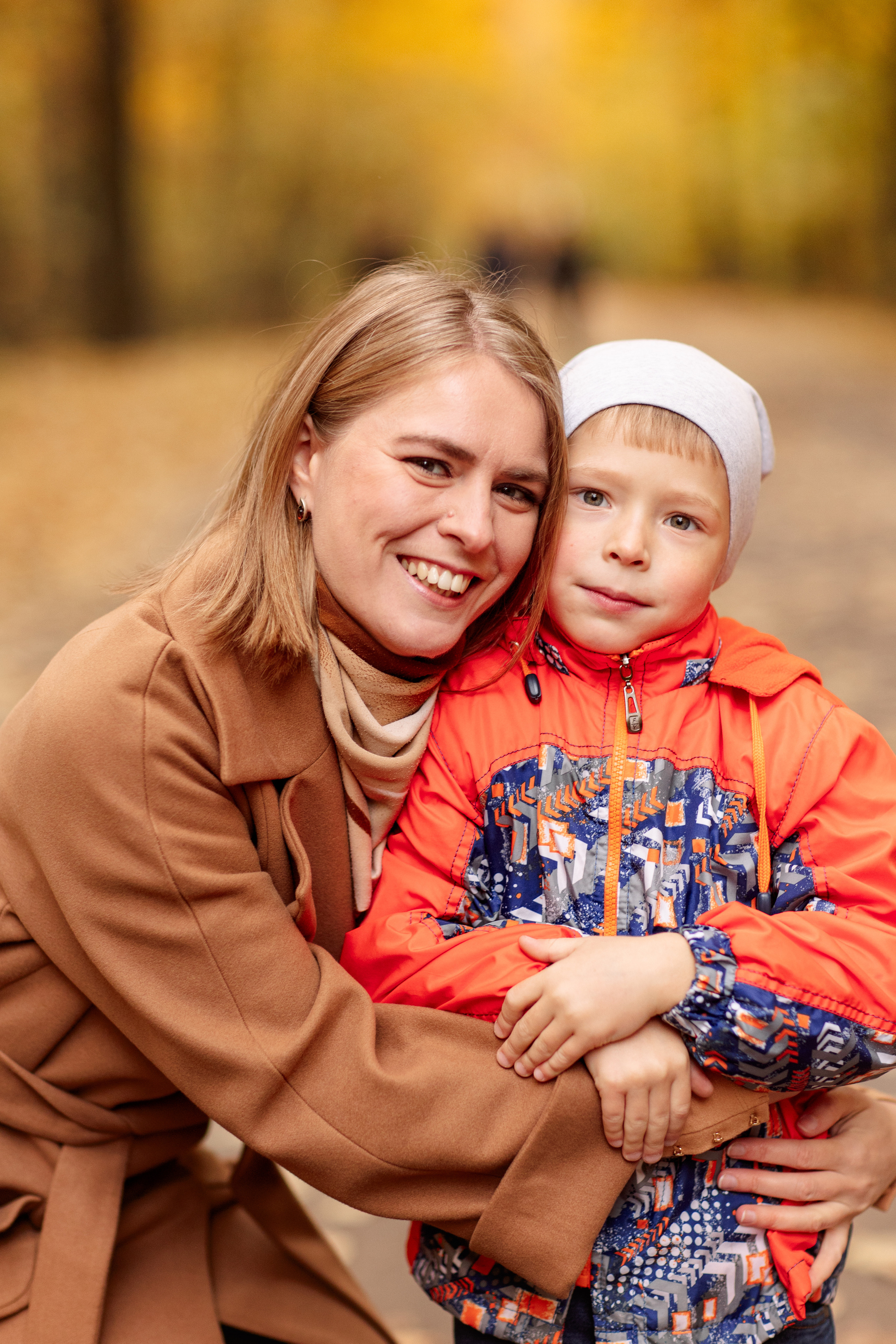 Осенняя фотосессия на Олимпийской аллее. Семейный и детский фотограф в Пензе Анна Михайлова