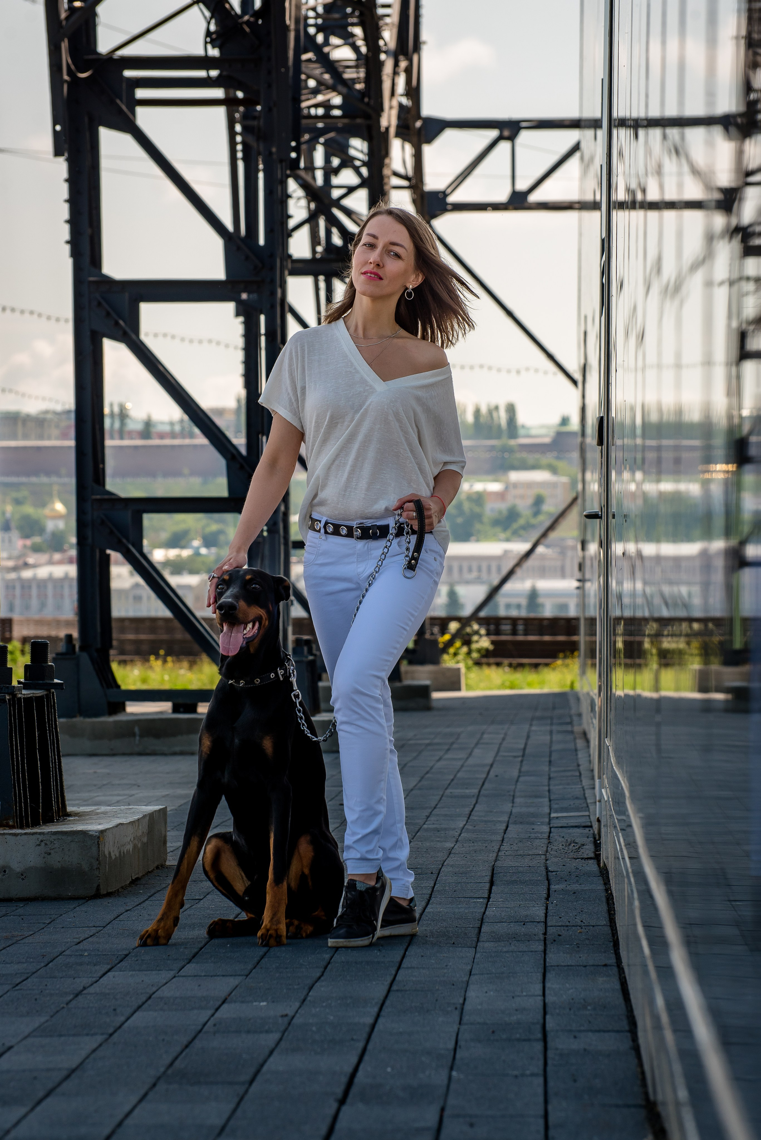 Семейная фотосессия прогулка по городу. Фотограф Макс Огурцов в Нижнем Новгороде