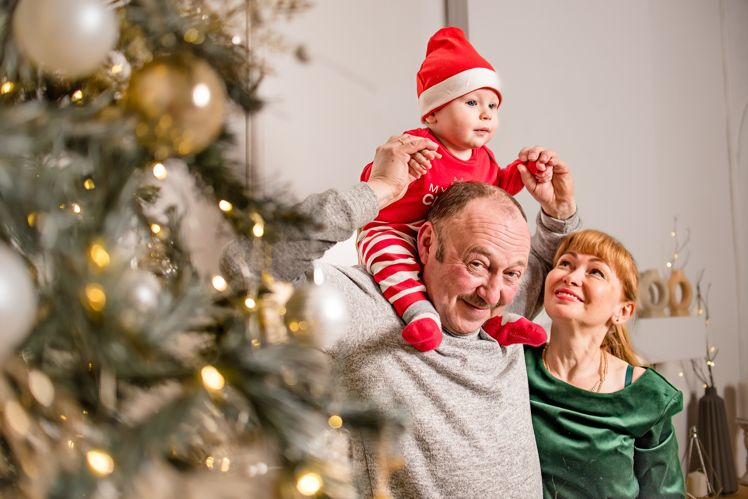 Новогодняя семейная фотосессия. Фотограф Макс Огурцов в Нижнем Новгороде