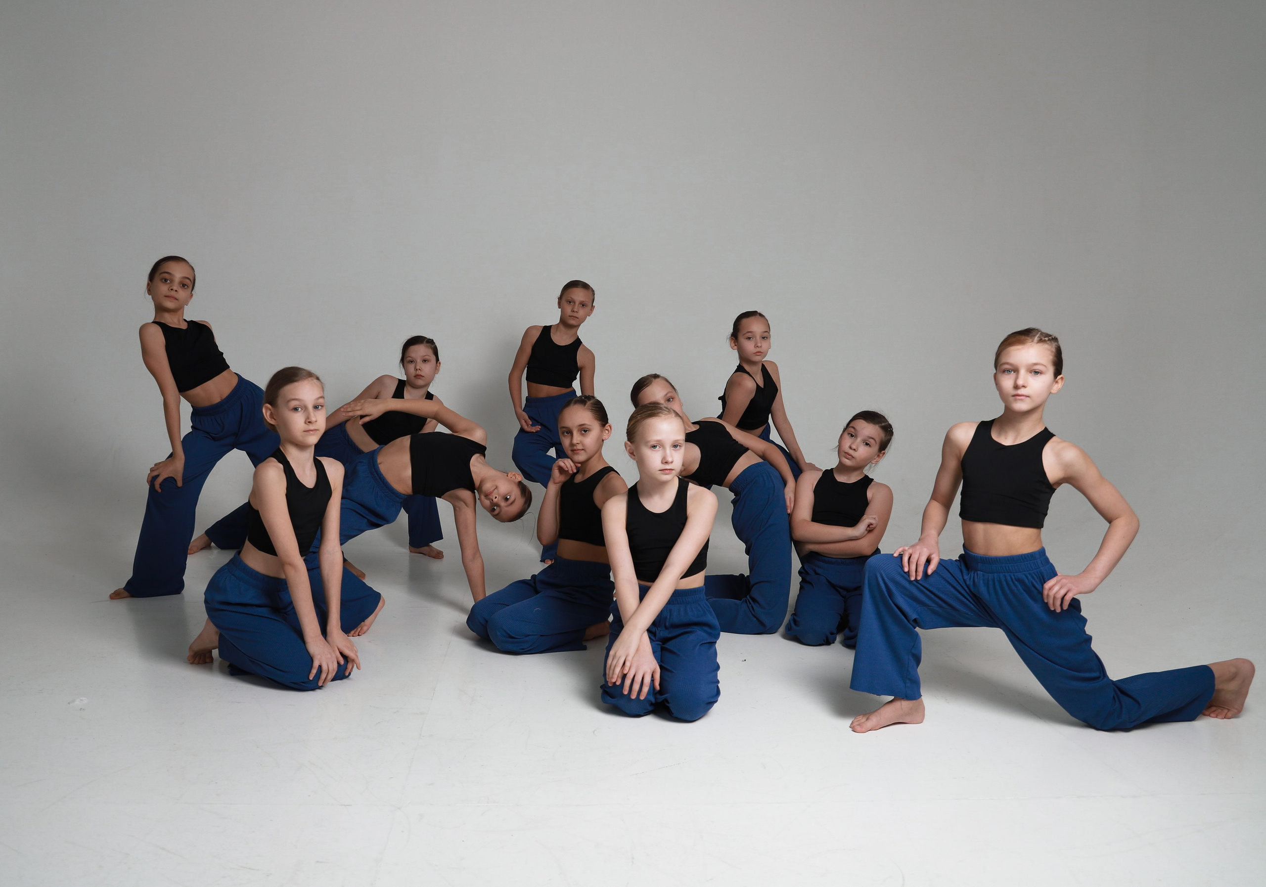 Сьемка на циклорамме. Фотограф Юлия Мальцева