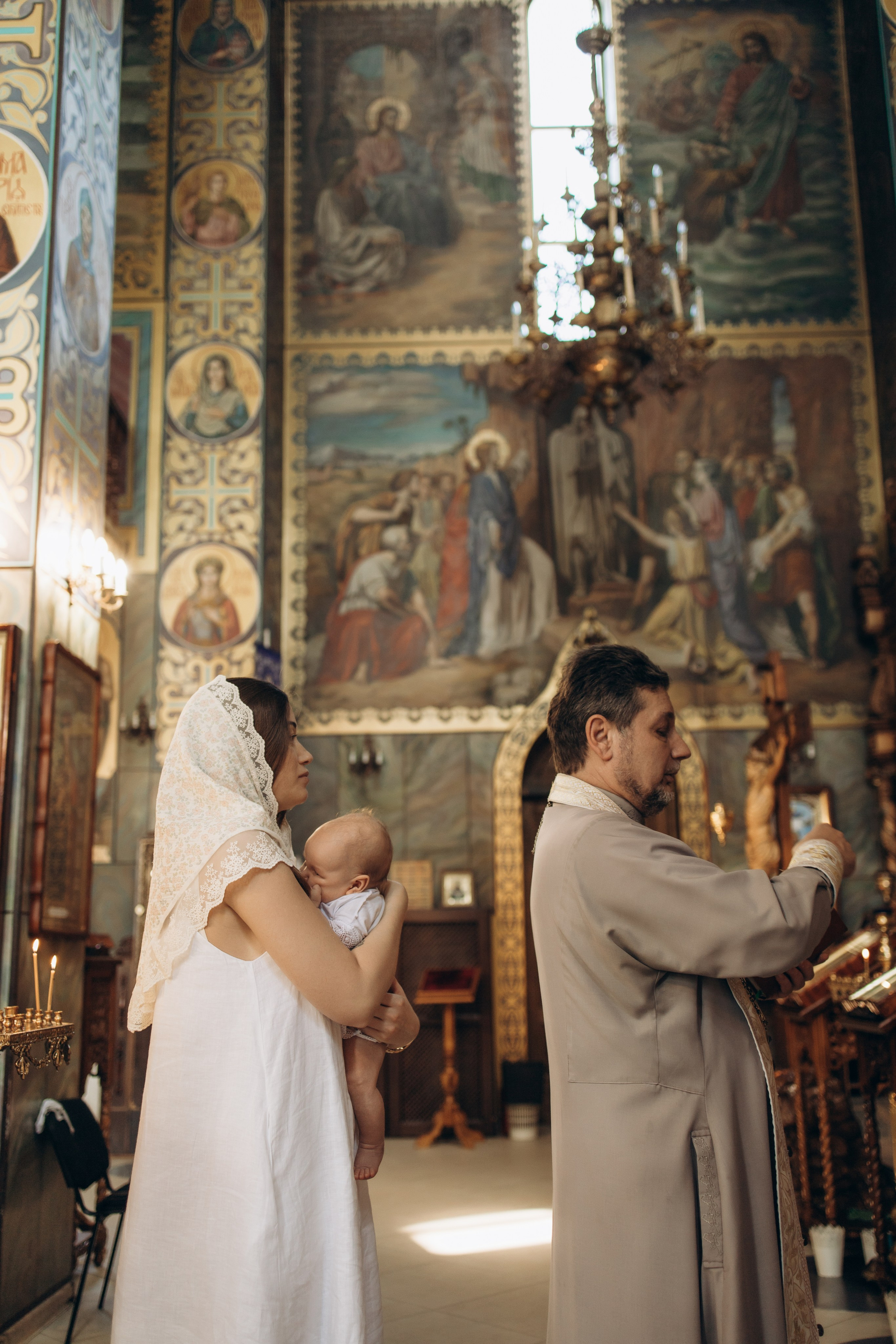 Крещение Ивана. Самый теплый фотограф в Краснодаре Рябоконь Ксения
