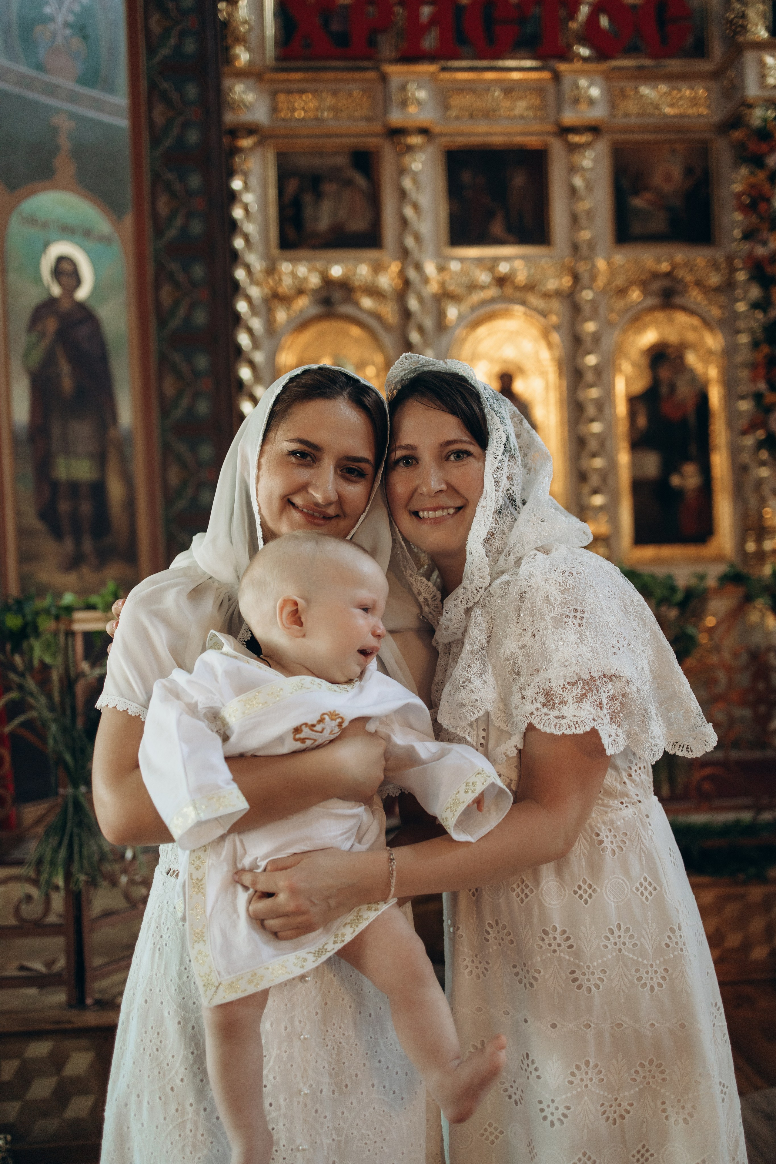 Двойное крещение Анны и Саши. Самый теплый фотограф в Краснодаре Рябоконь Ксения