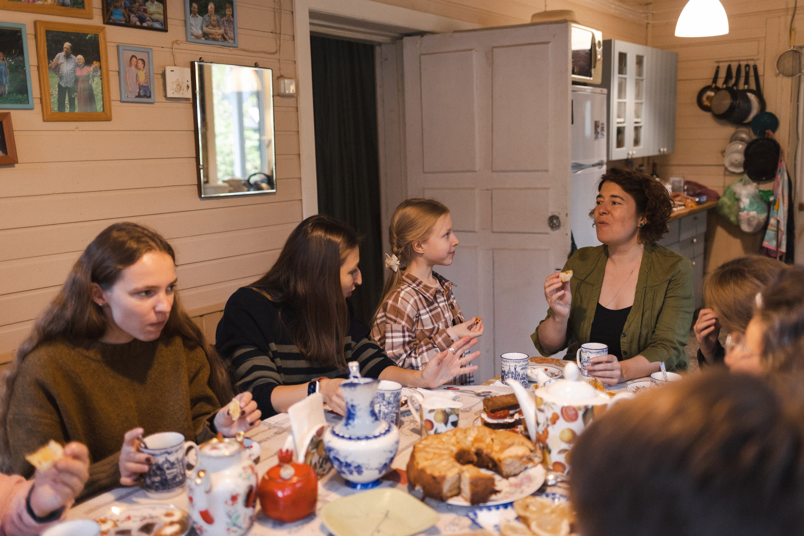 Five o'clock (история большой семьи). Семейный фотограф в Москве