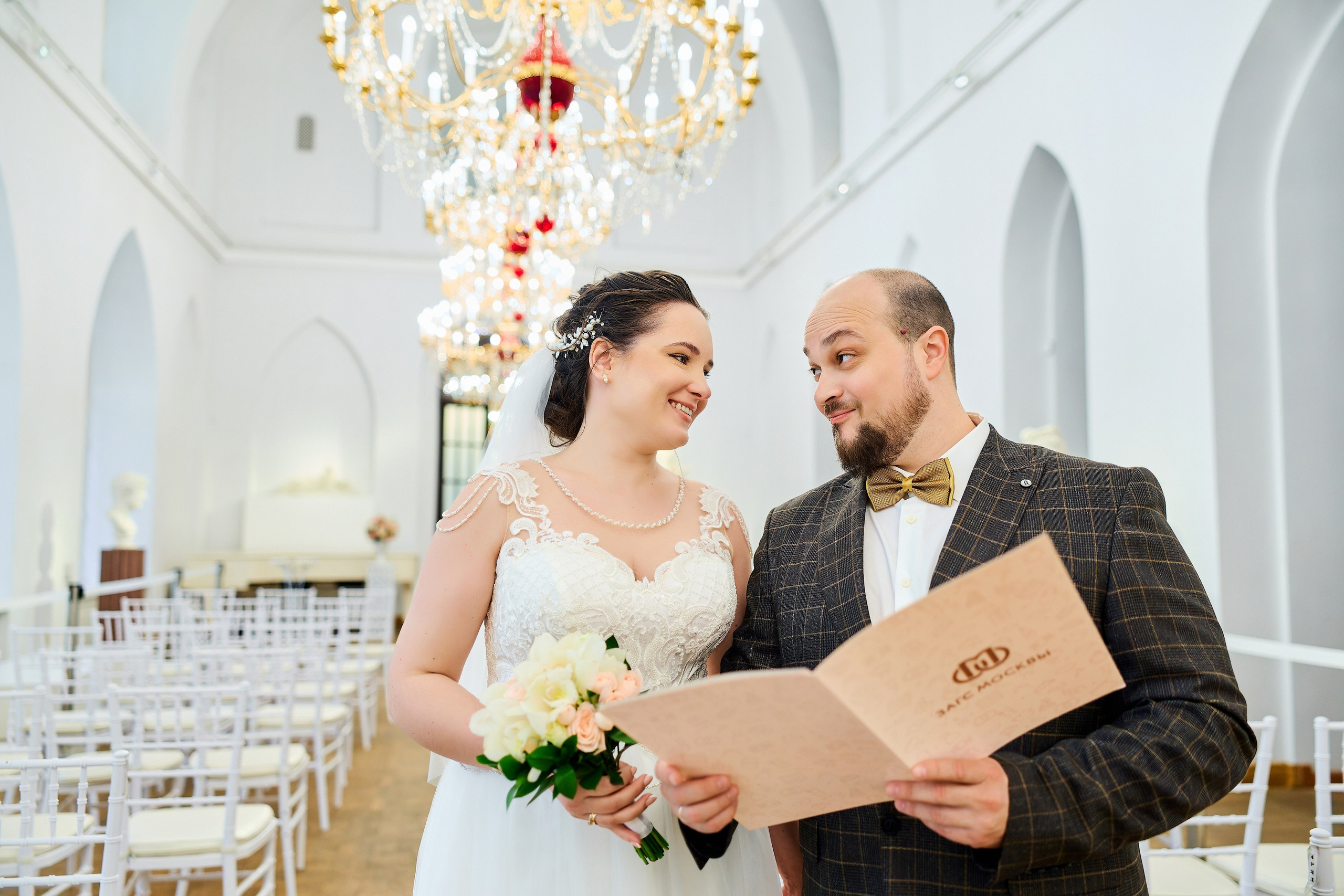 Свадебная фотосессия в Царицыно. Свадебный фотограф Сергей Колбинский
