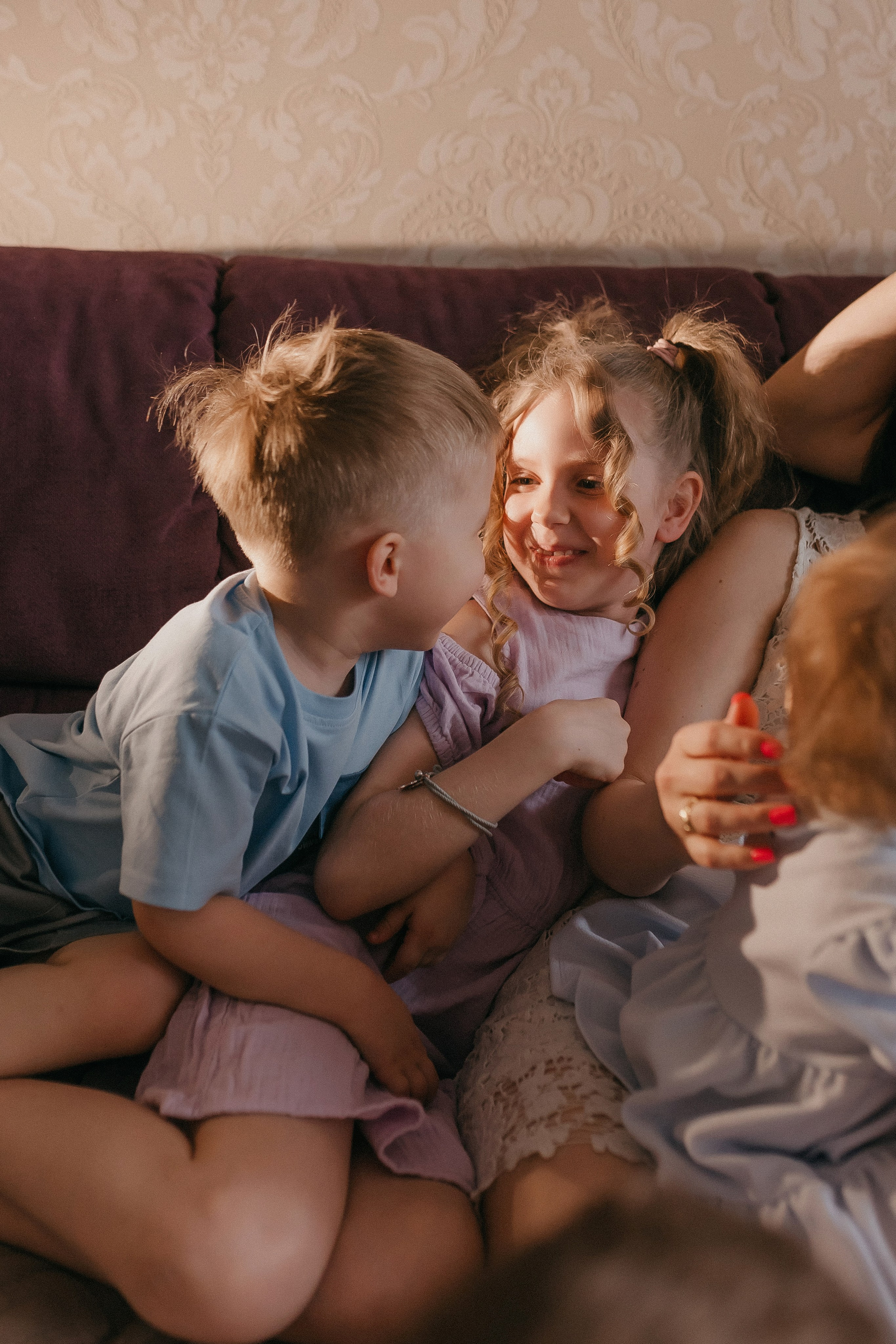 Вкусный завтрак. Семейный фотограф в Сургуте