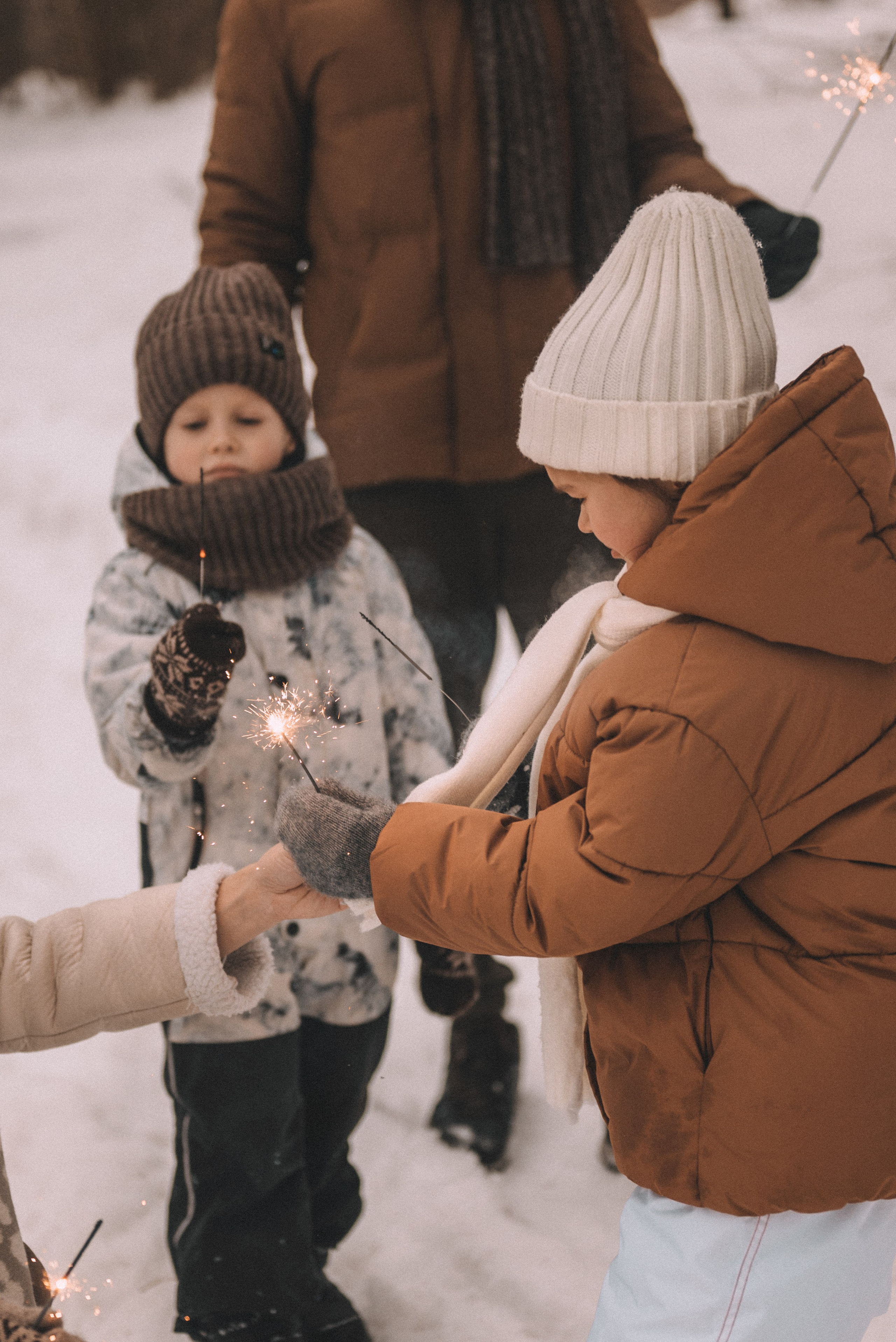 Сергей и Наталья с Ксюшей и Максимом. Фотограф Кристина Пархоменко