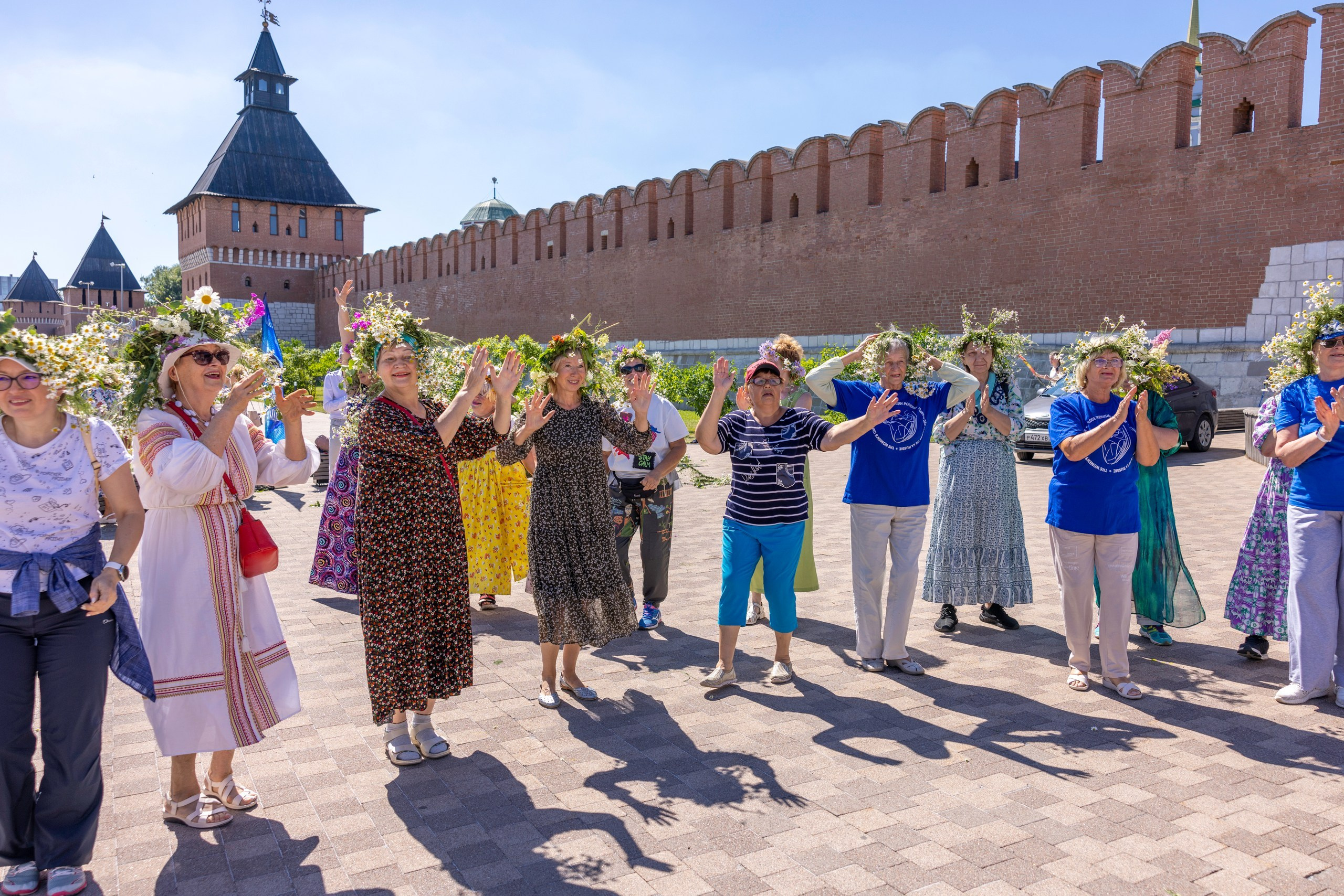 Фестиваль «Ромашковый хоровод». Северная ходьба. Фотограф в Туле Крупский АнДРей. Фотостудия «КАДР71» в Туле