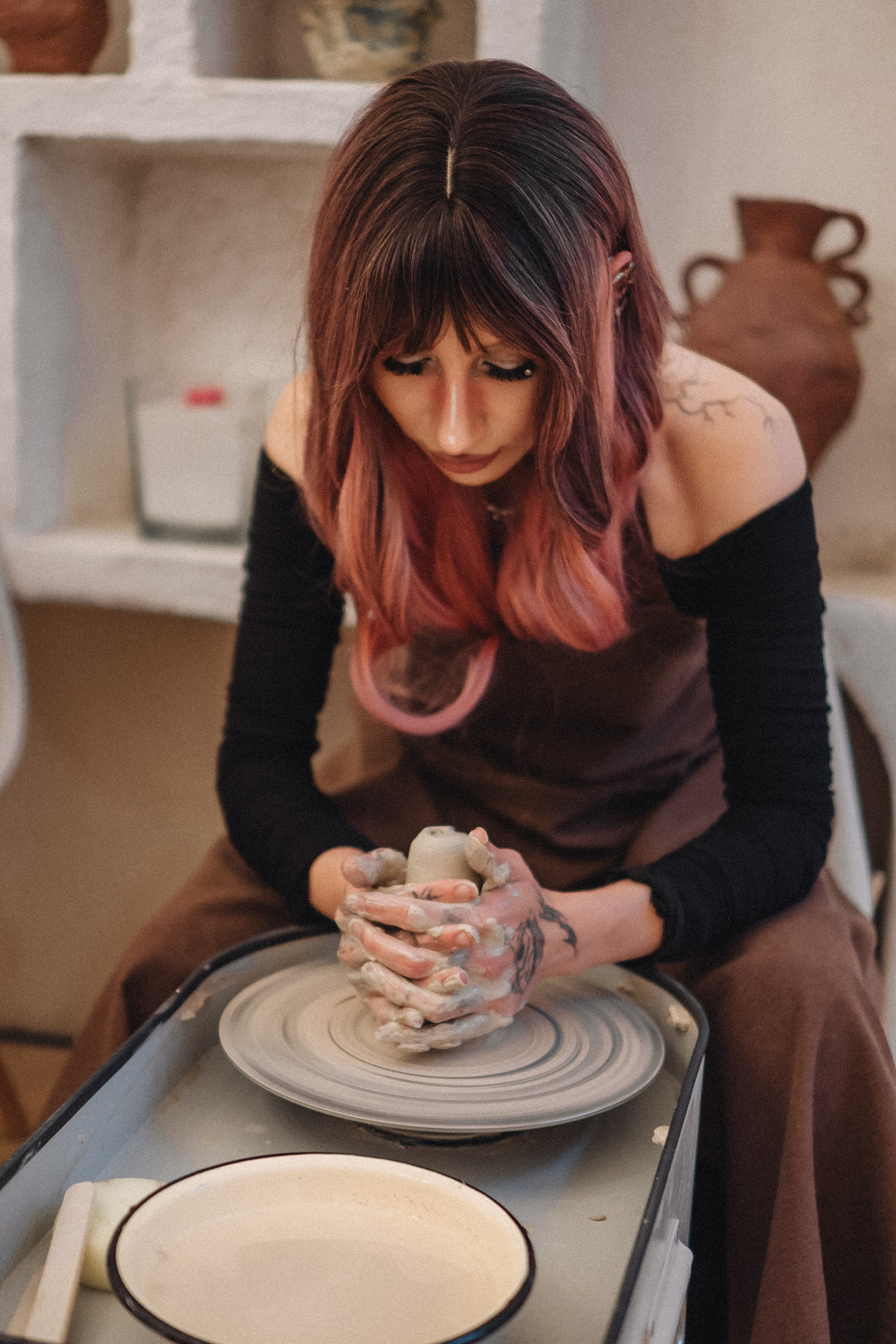 СВИДАНИЕ В ГОНЧАРНОЙ МАСТЕРСКОЙ. Профессиональный фотограф, Санкт-Петербург — Виктория Богомолова