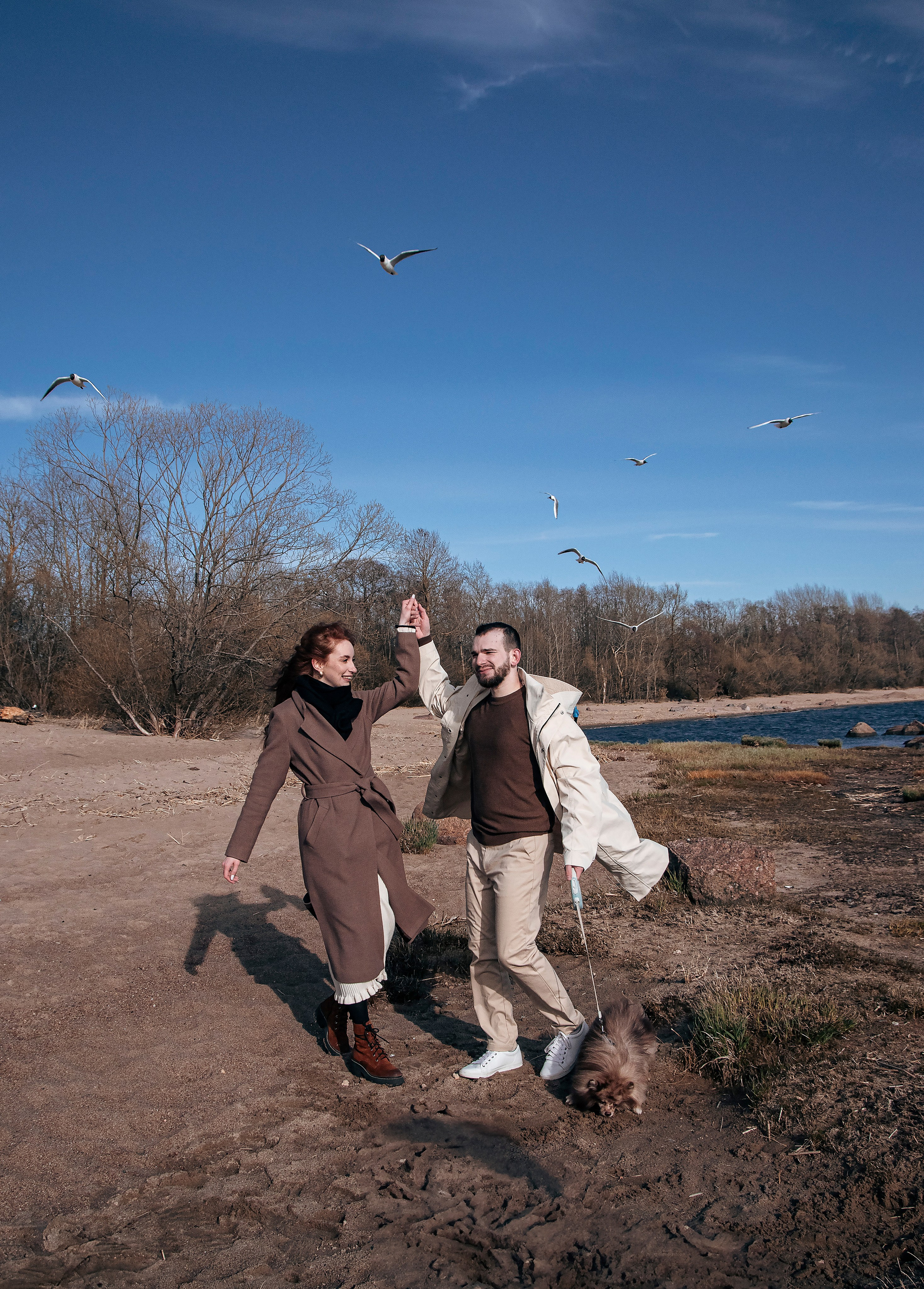 История любви на пляже. Портретный фотограф в Санкт-Петербурге Савельева Ольга