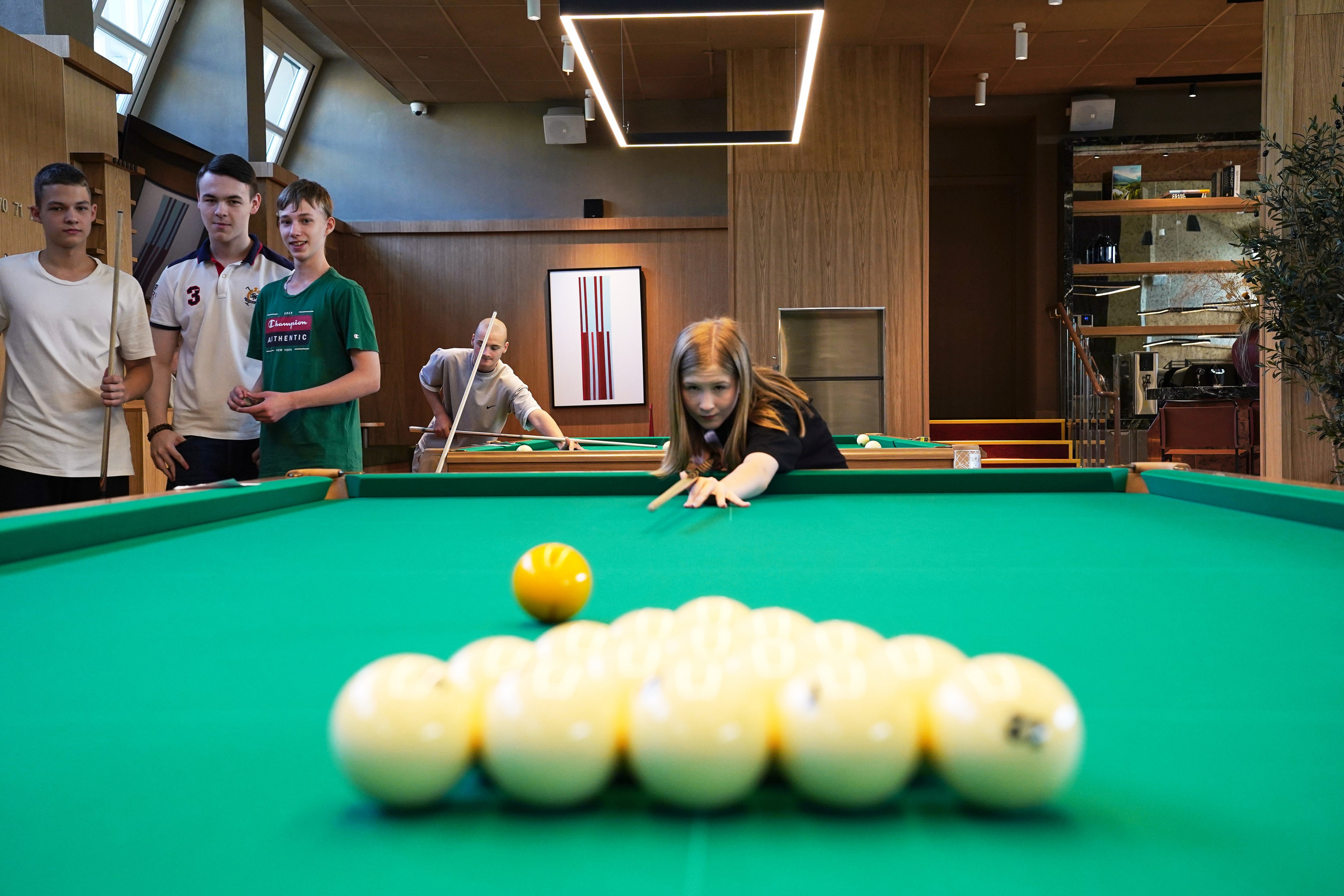 Бильярд Родина. Фотограф